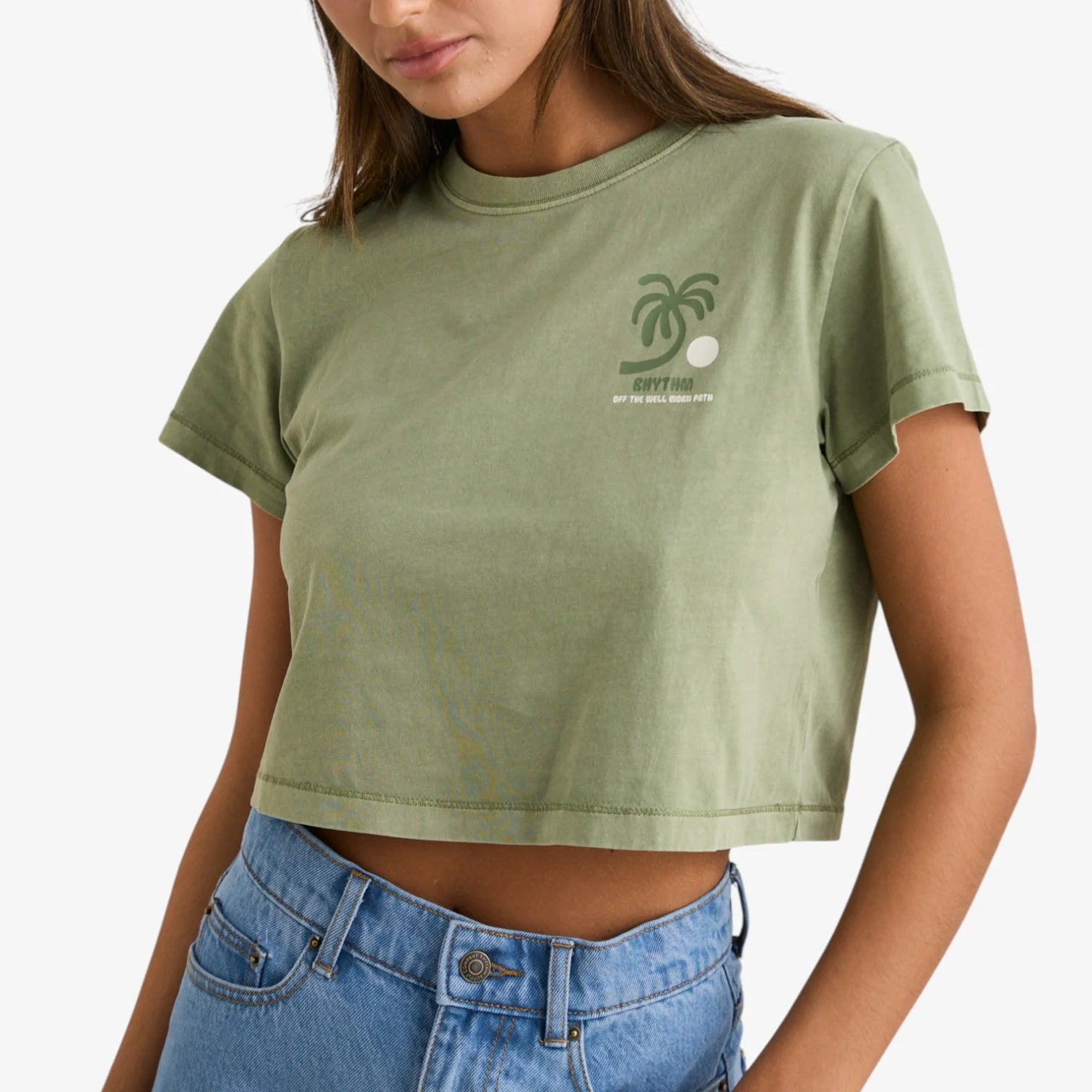 Island Crop Crew Tee