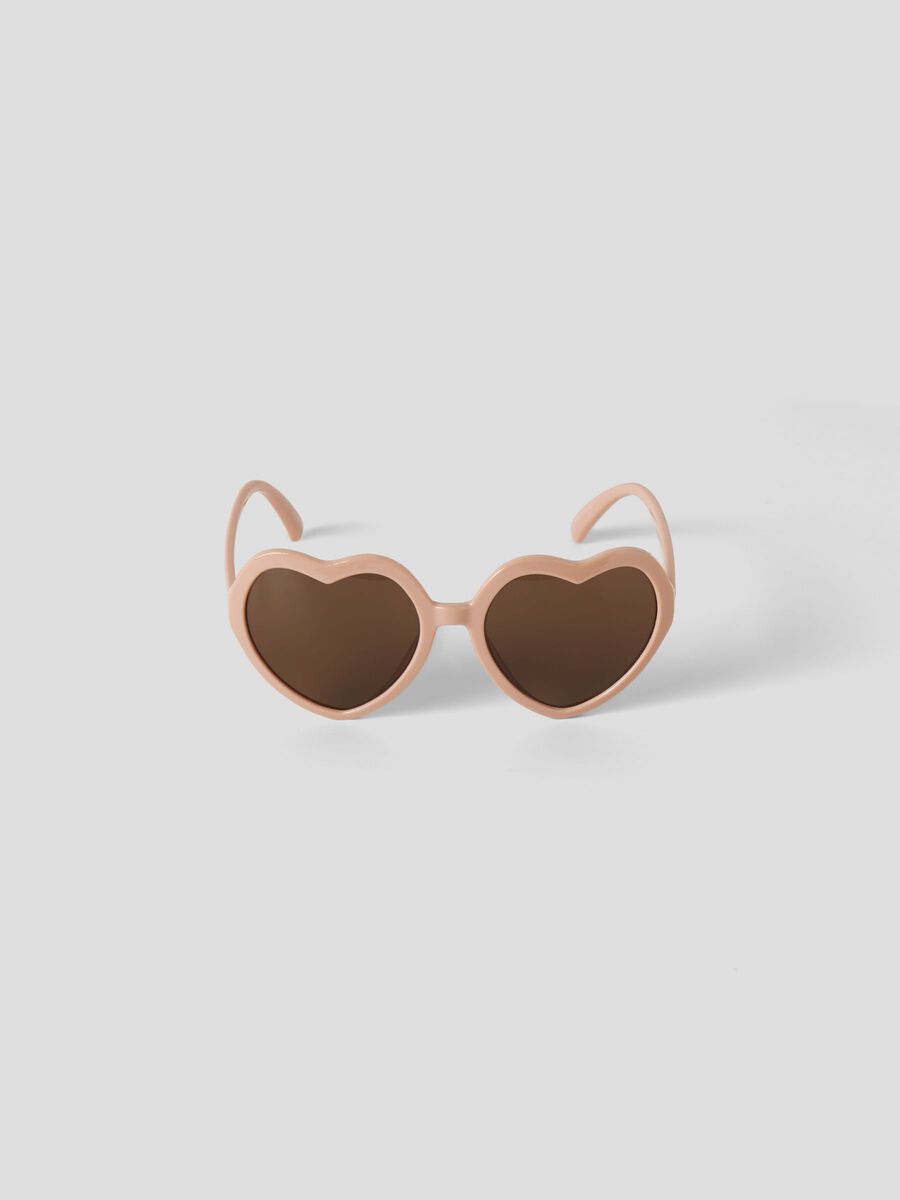Lil' Atelier Heart Sunglasses Peach