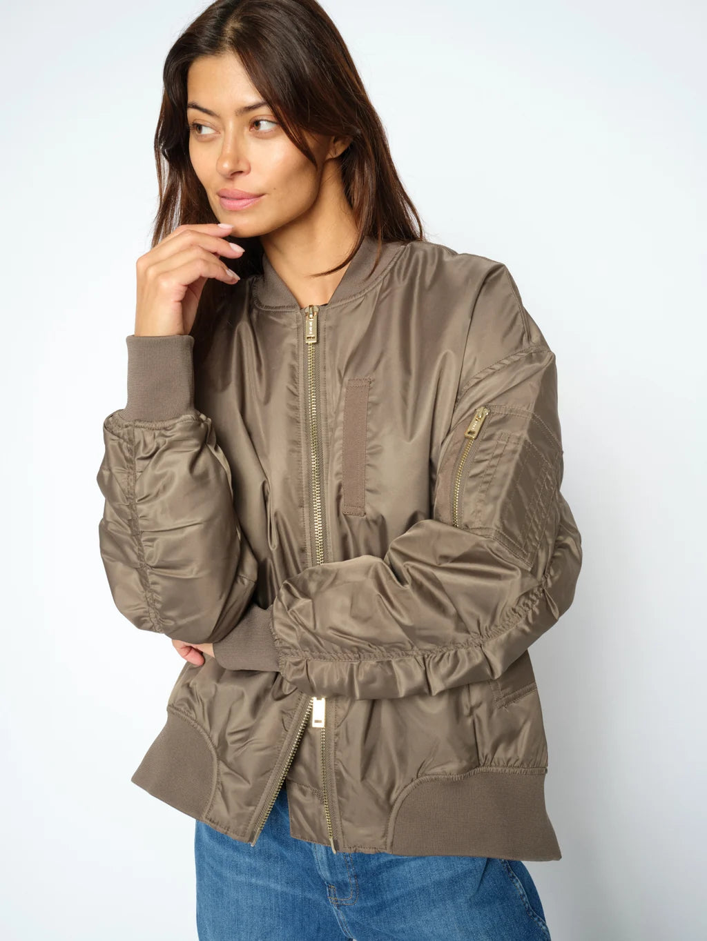 Ruby Bomber Jacket