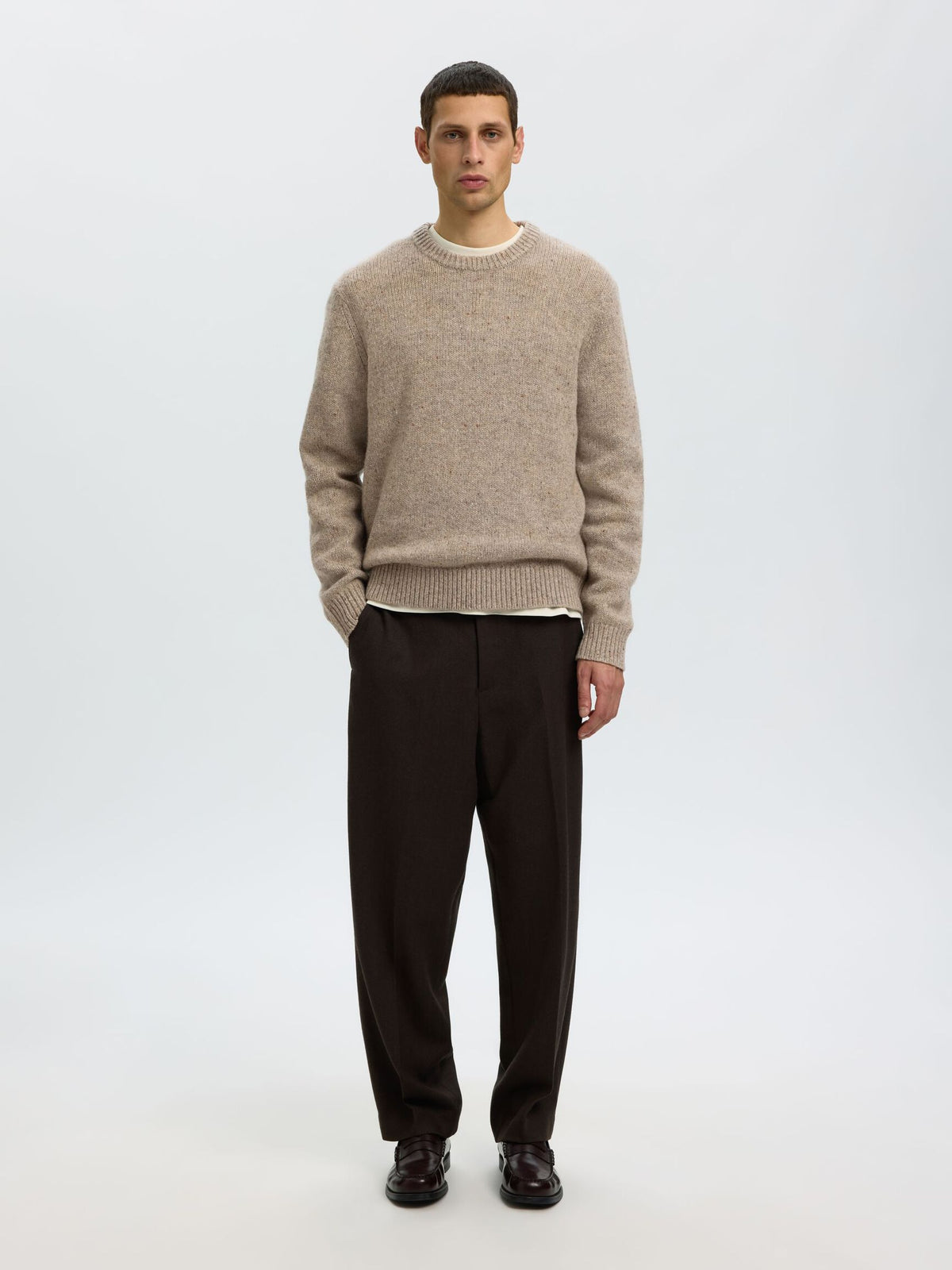 Neil Knit Oatmeal