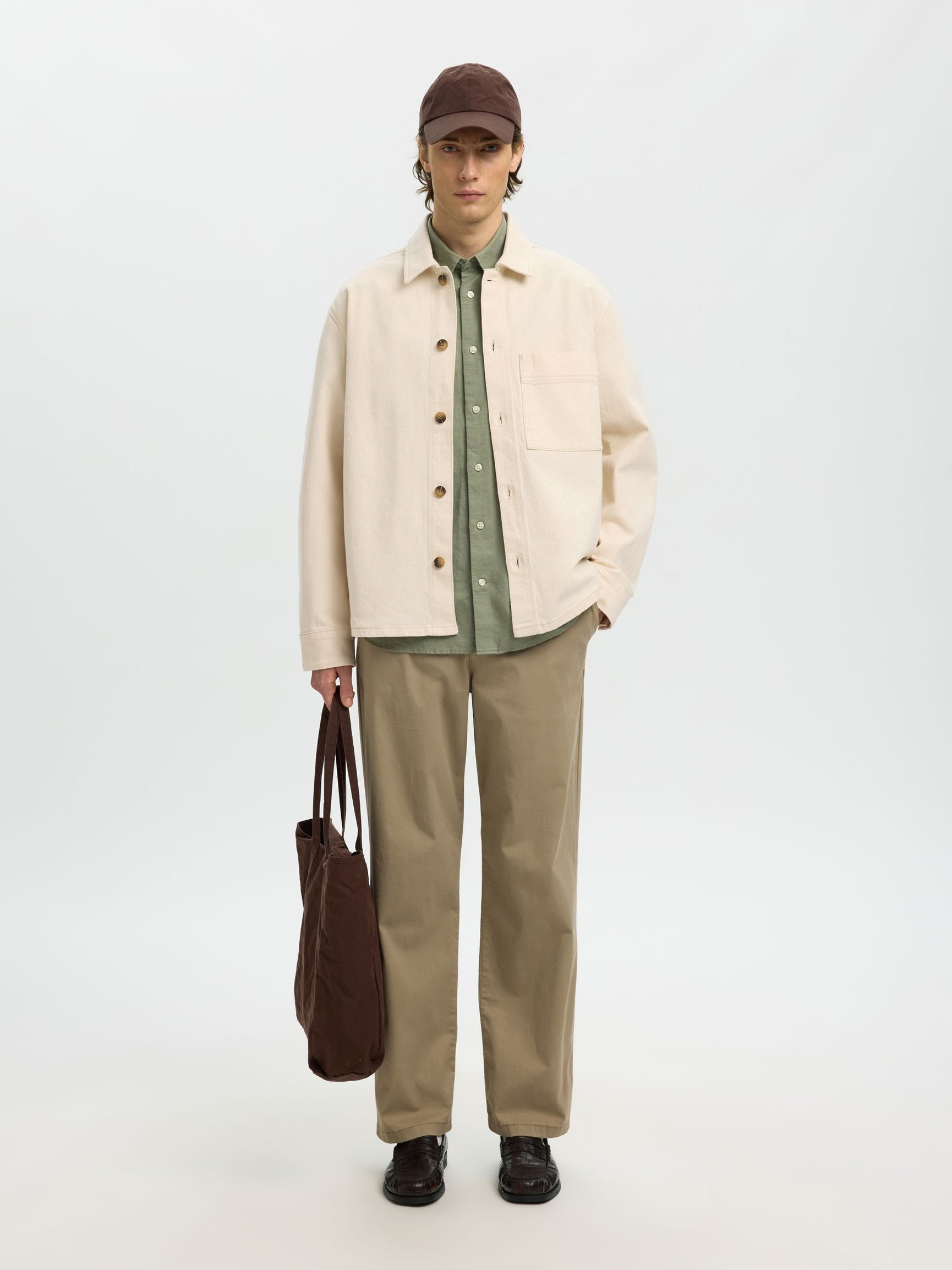 Selected Man Jake Ecru Jacket