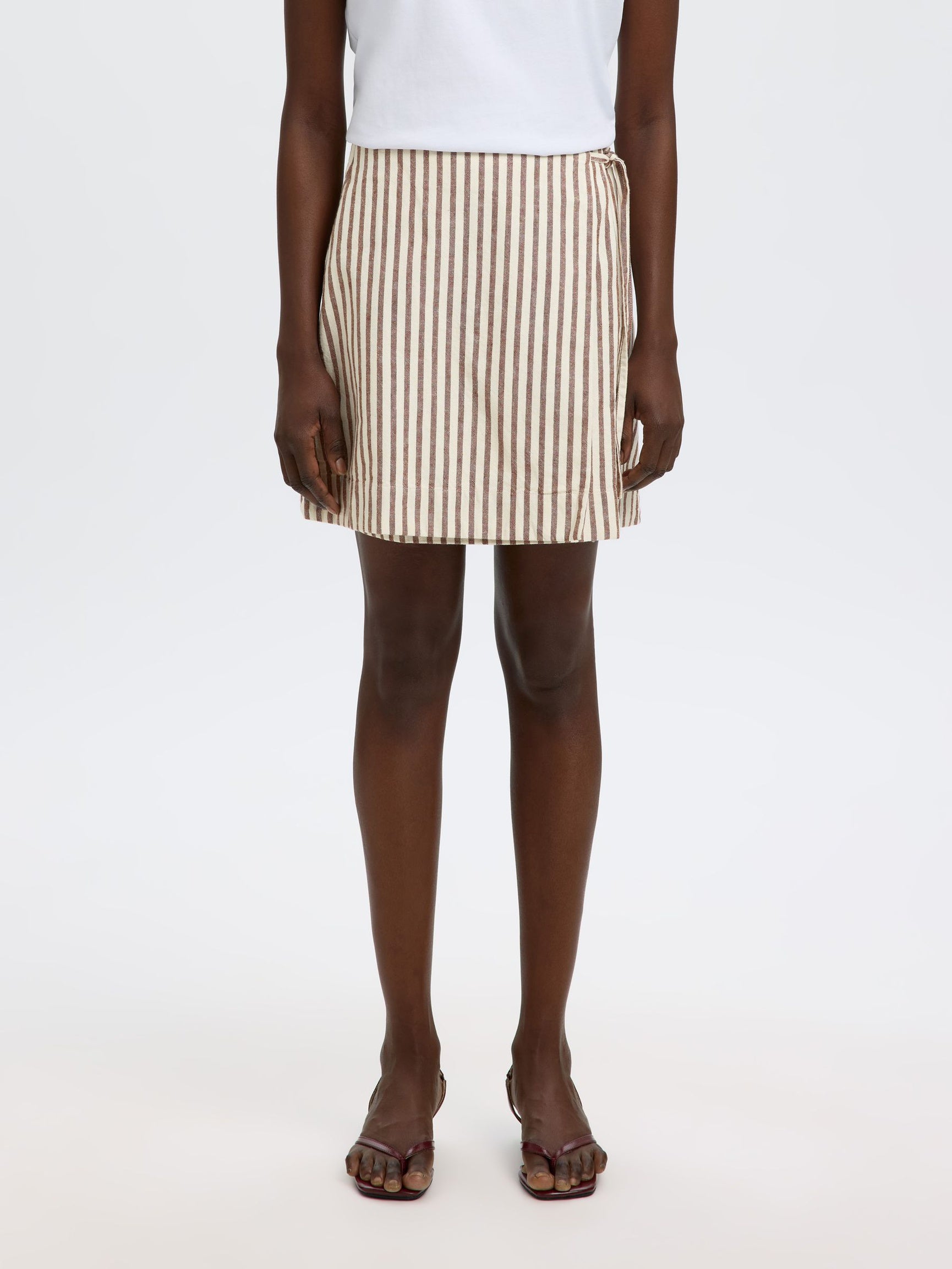 Johanne Short Wrap Skirt