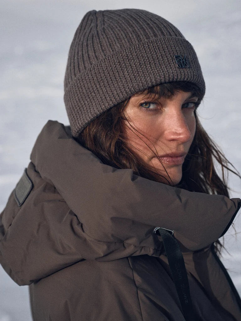 Tova Wool Rib Beanie Subterranean
