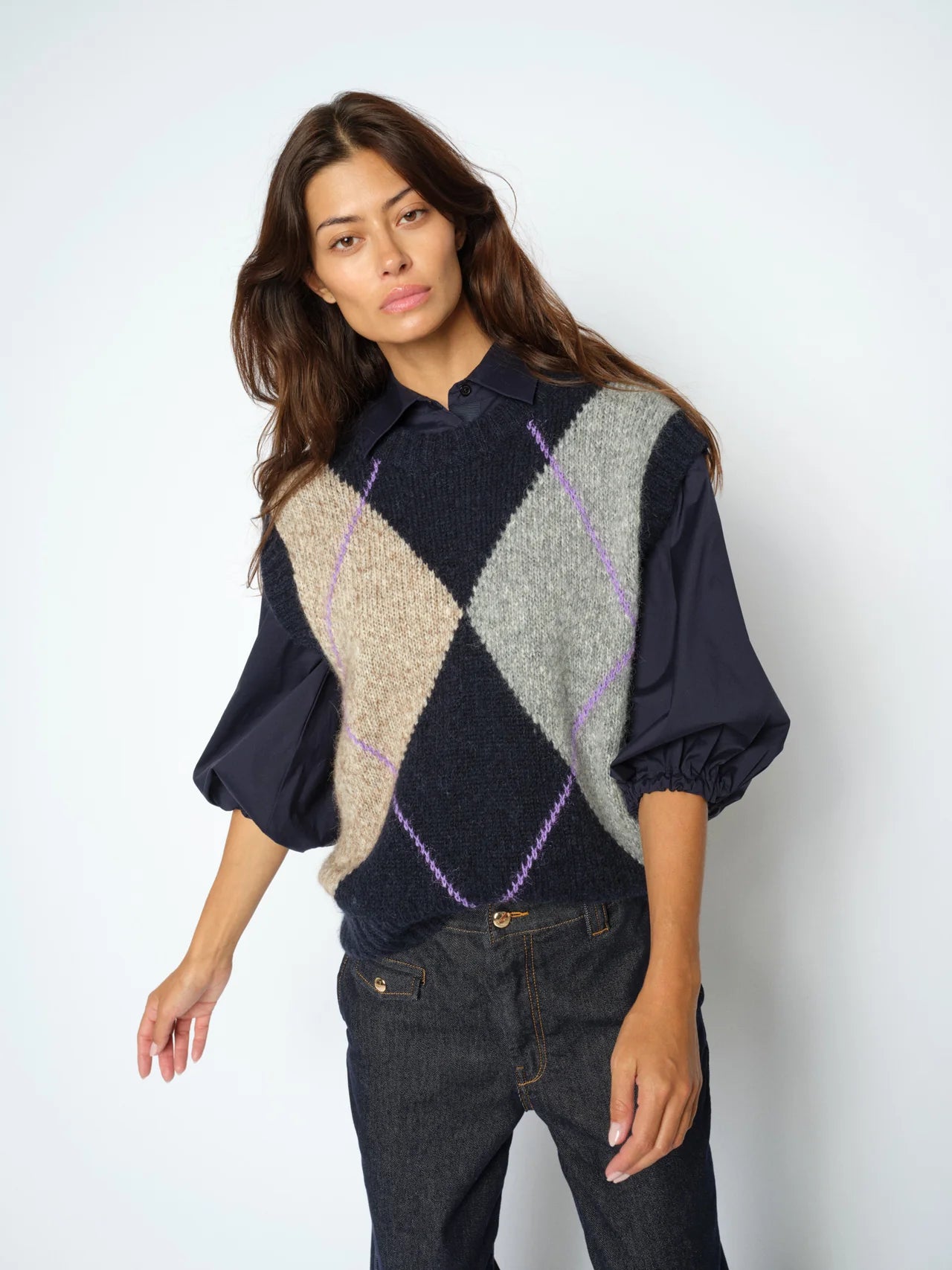 Jennine Knitted Waistcoat