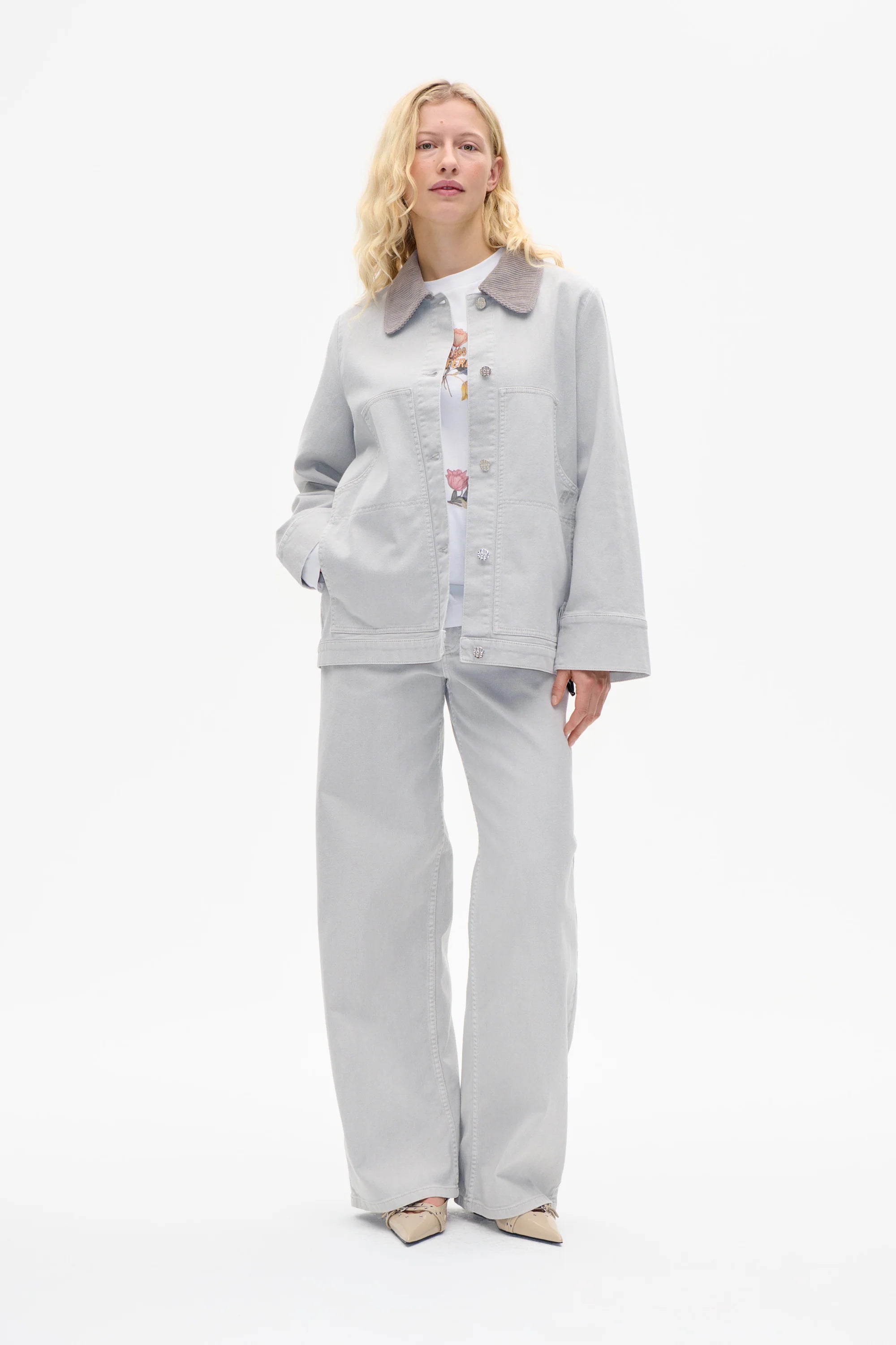 Benilda Jacket Opal Gray