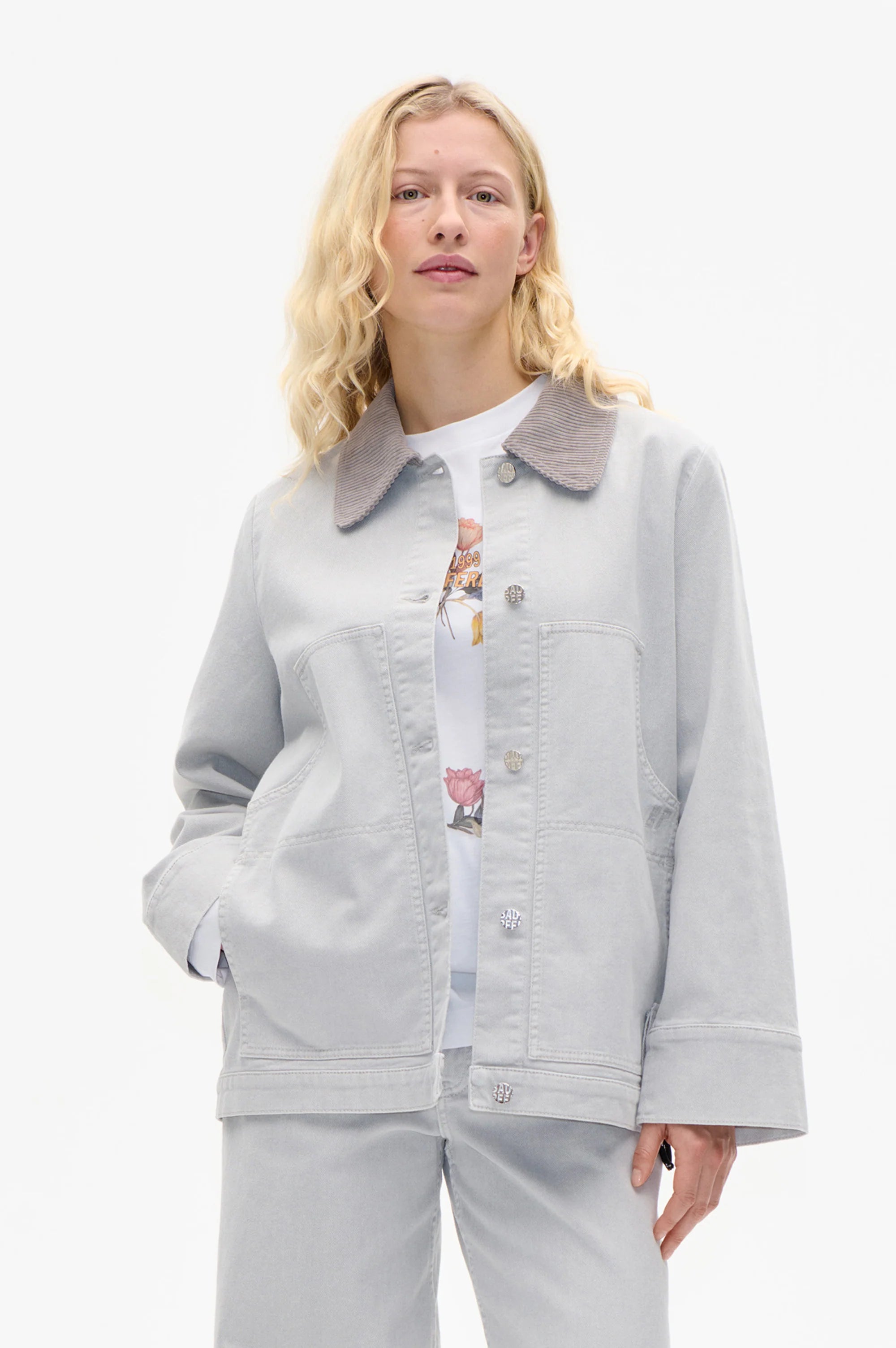 Benilda Jacket Opal Gray