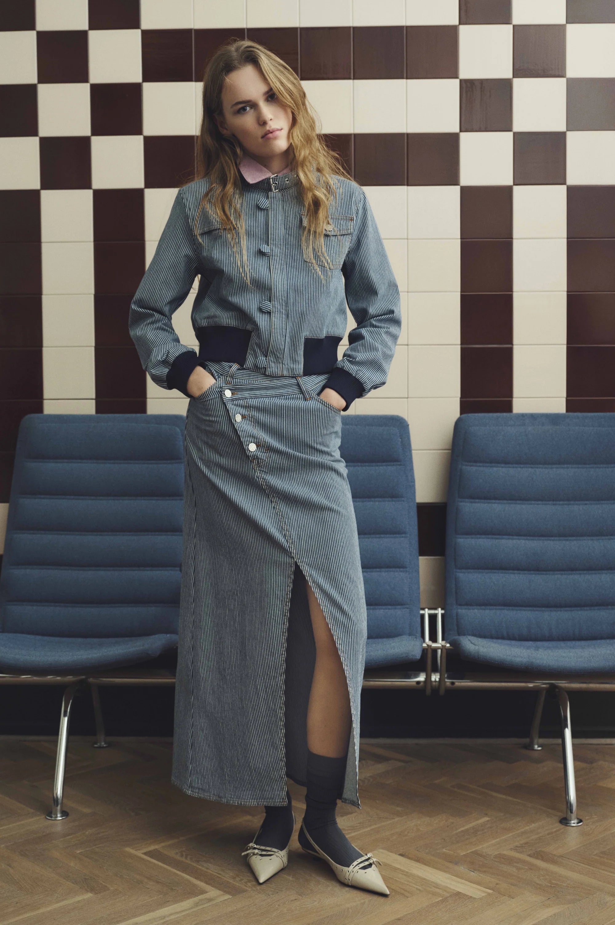 Sigge Stripe Skirt