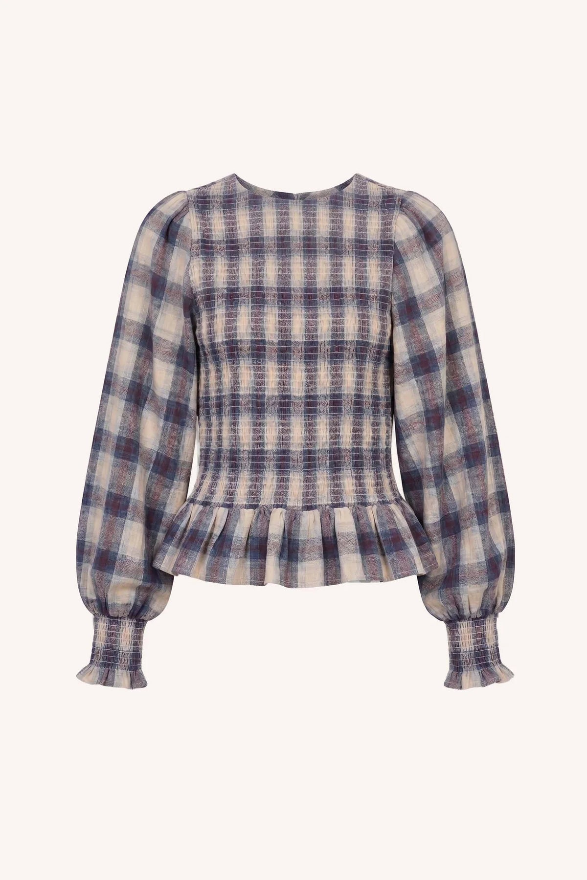 Tokyo Check Blouse