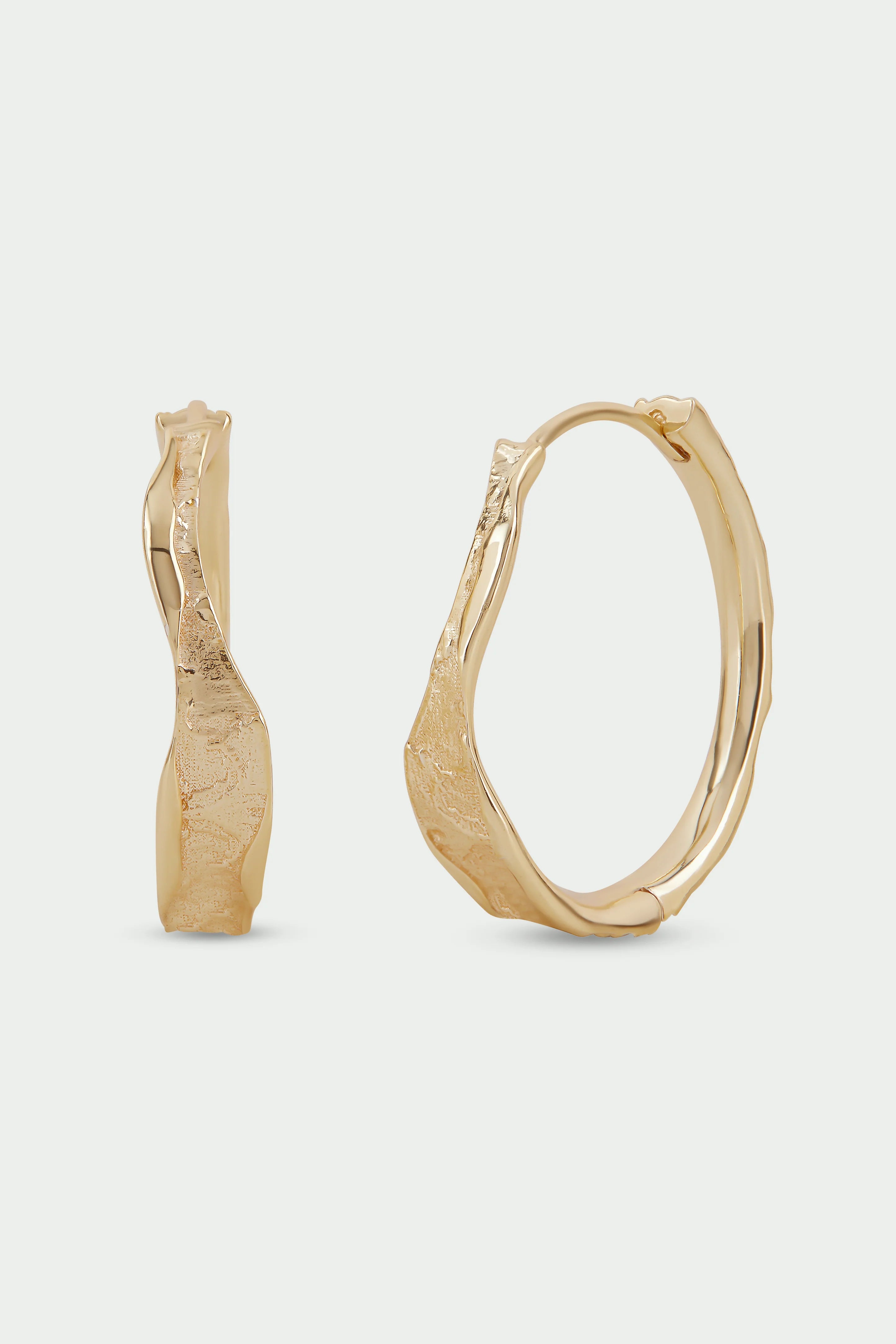 Tutti Gold Edge Earrings