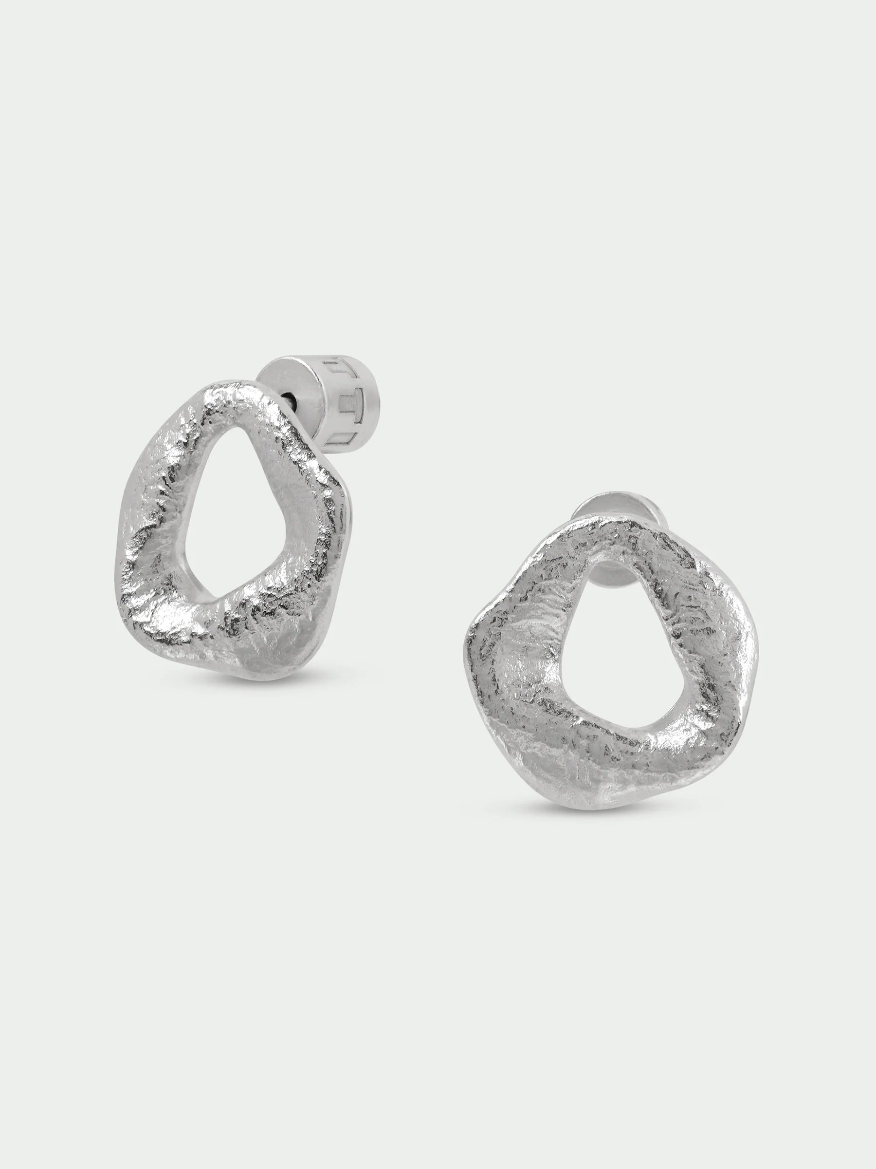 Delta Earrings - Silver