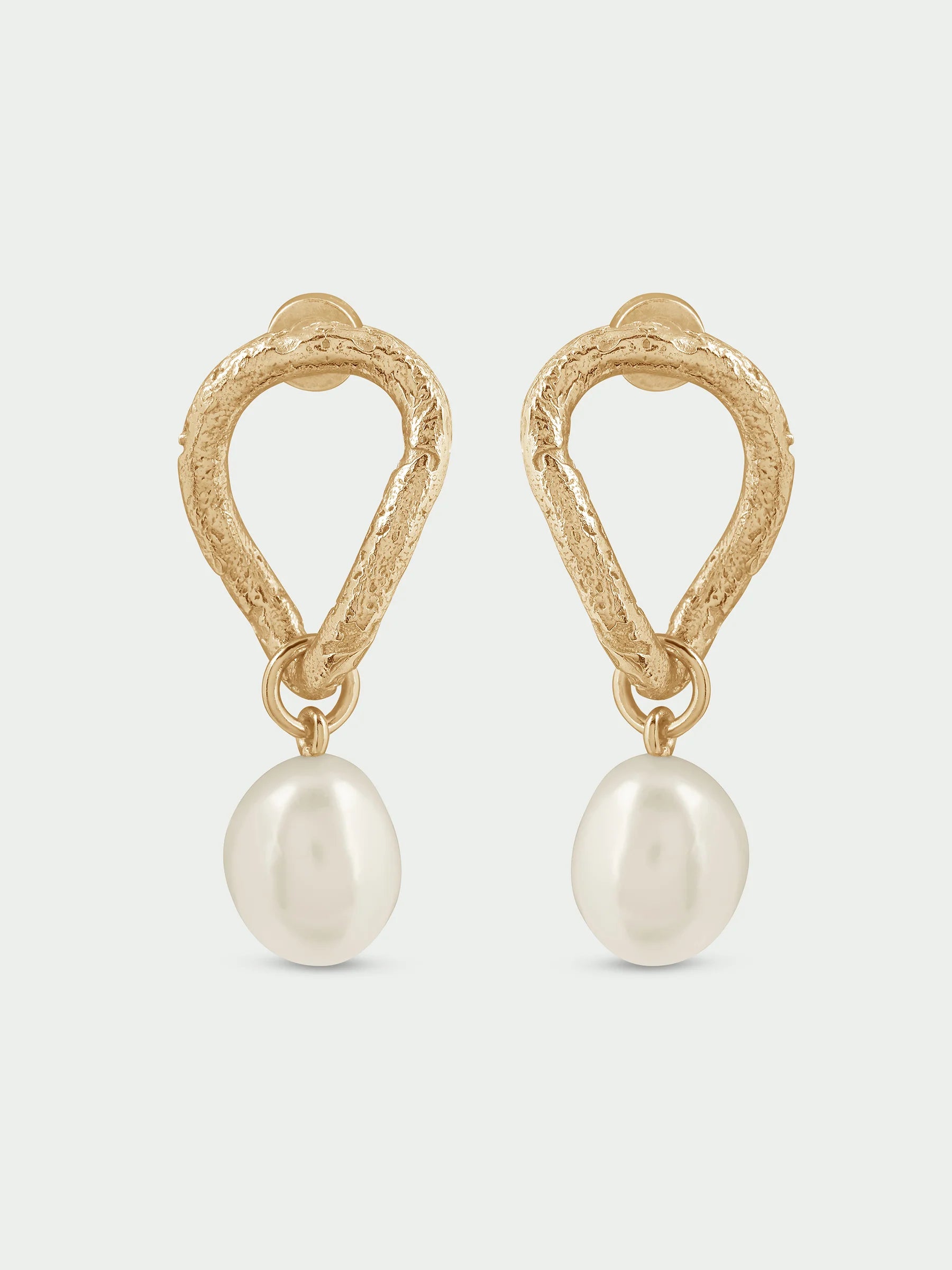 Iris Earrings - Gold