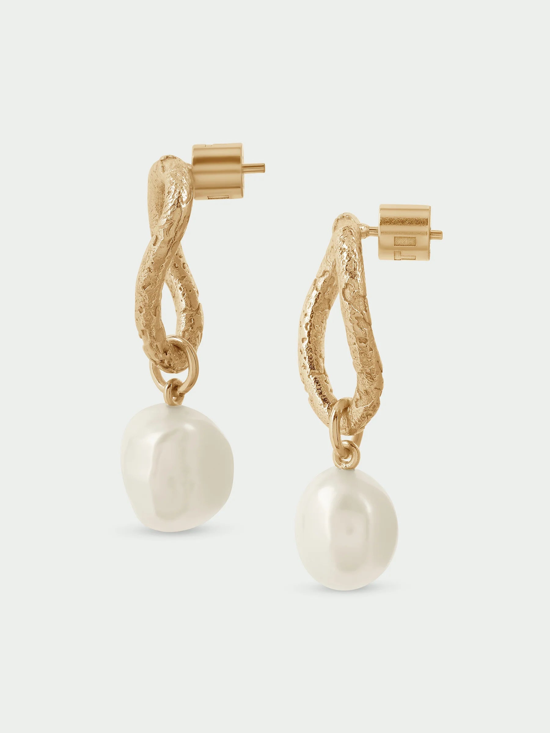 Iris Earrings - Gold