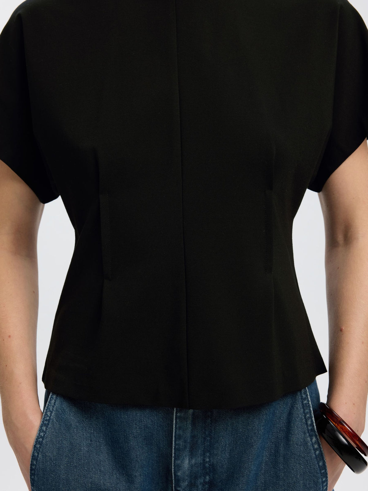 Fitted Black T-Shirt