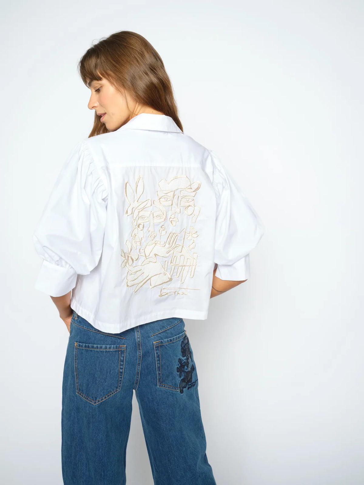 Adjao Bernat Embroidered Shirt