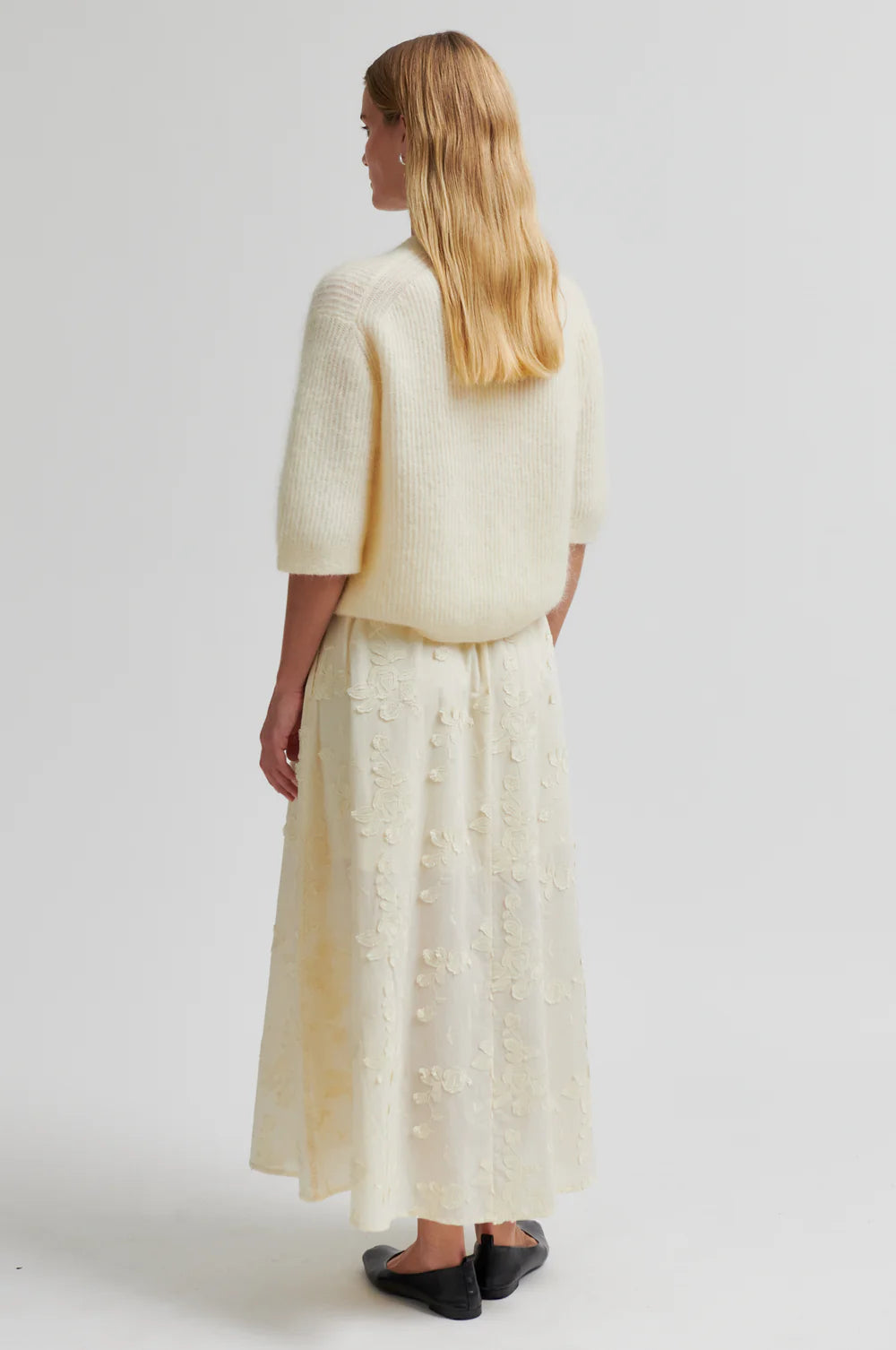 Second Female Yellow Andrea Rib Knit Cardigan