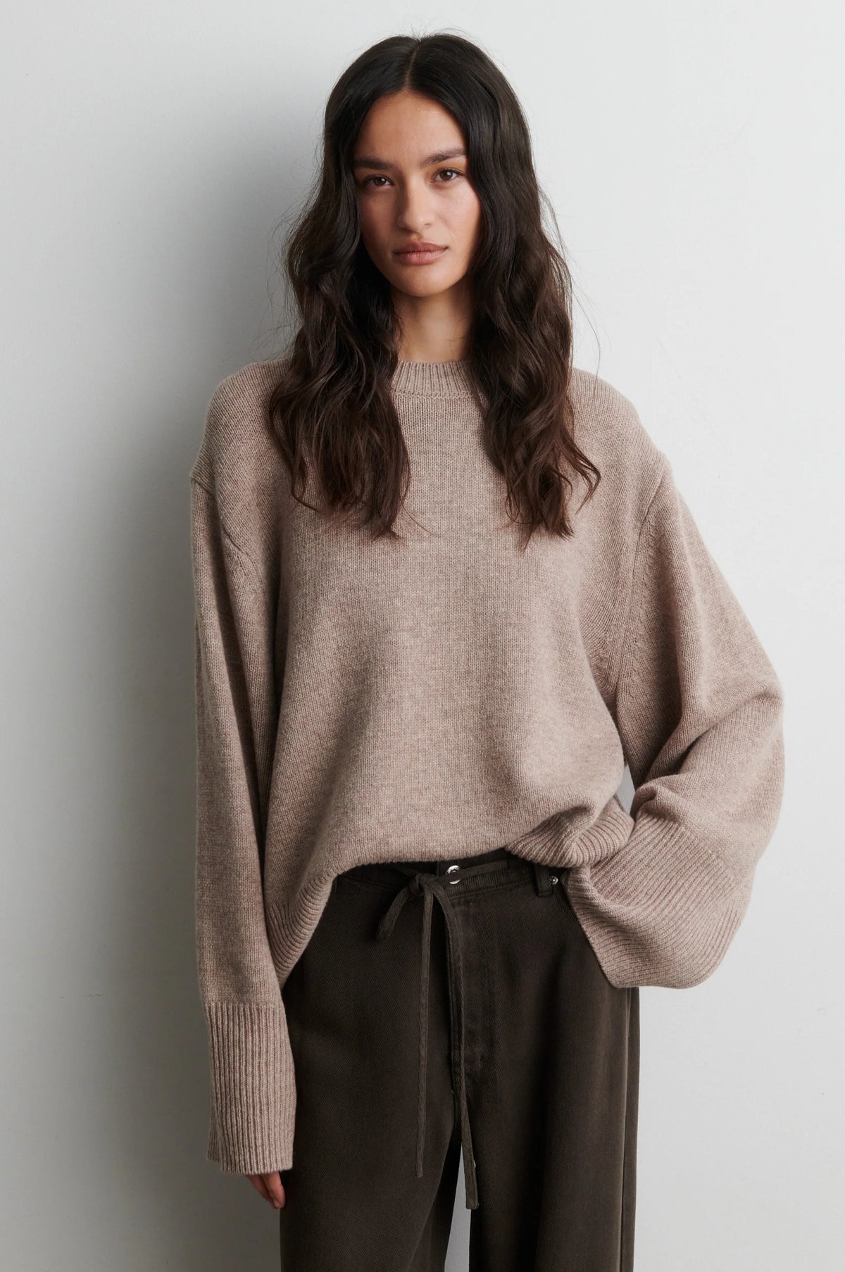 Alpha Knit O-Neck - Fallen Rock