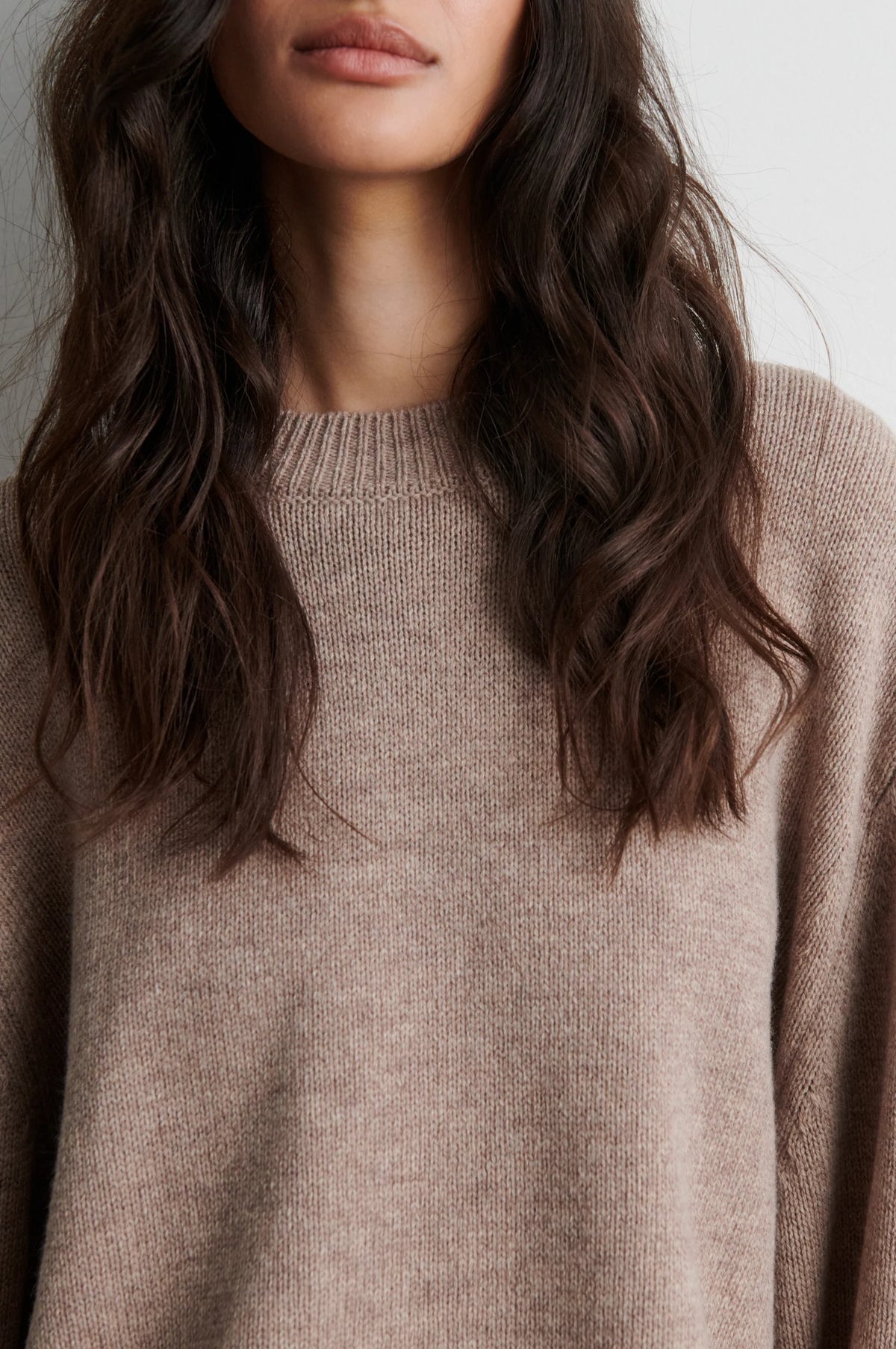 Alpha Knit O-Neck - Fallen Rock