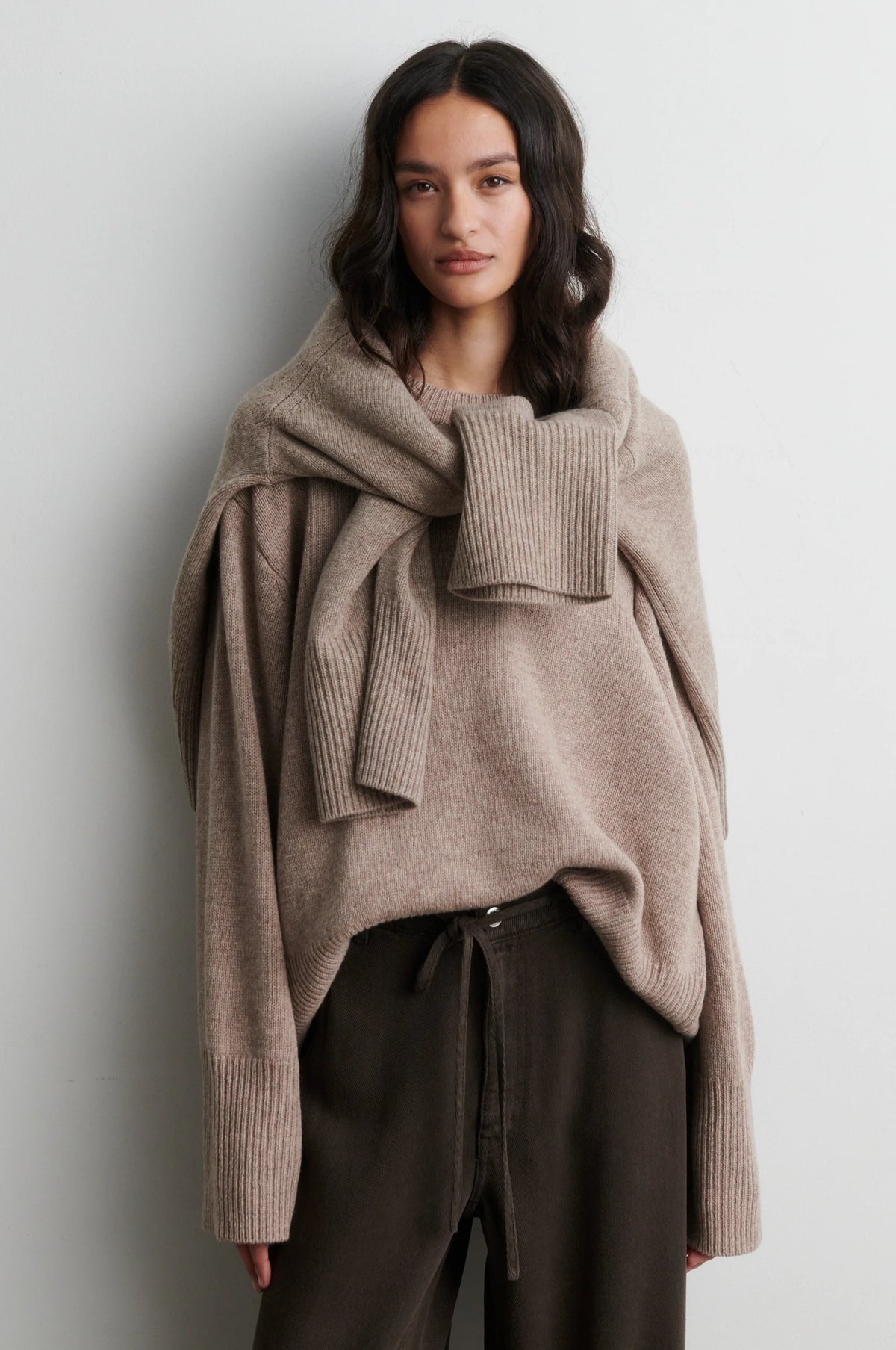Alpha Knit O-Neck - Fallen Rock