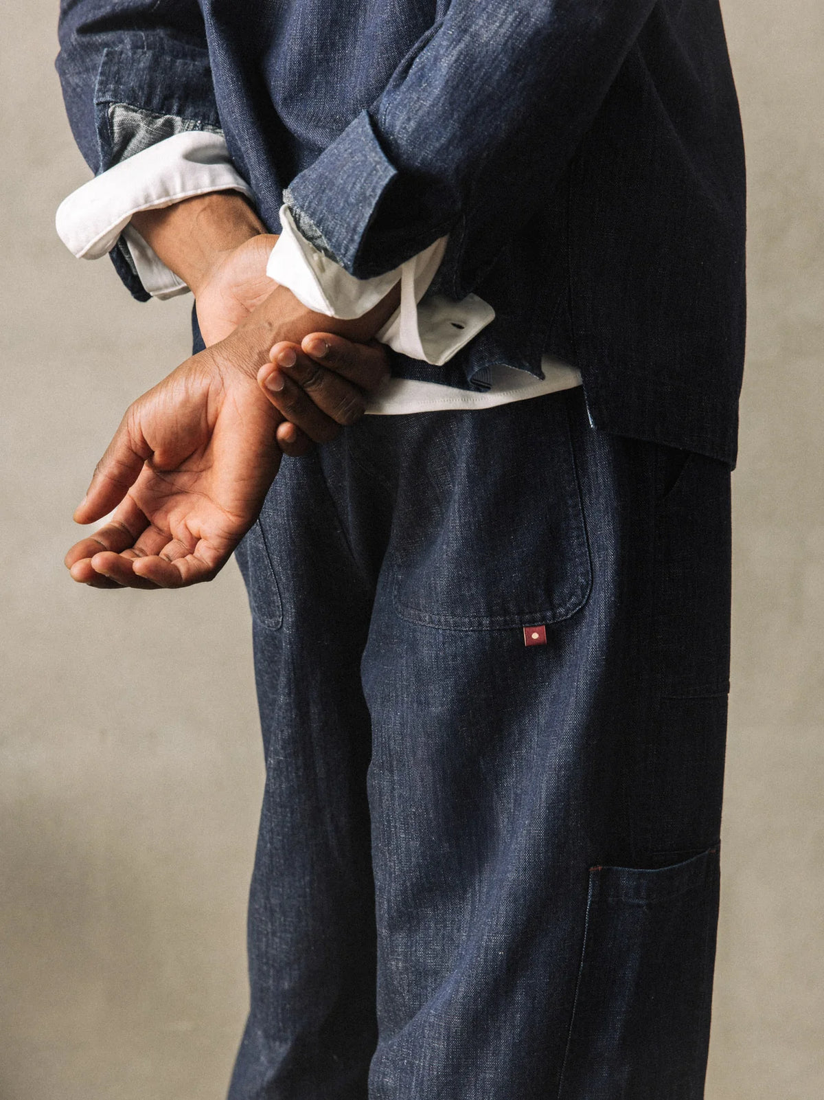 Luca Chambray Trousers