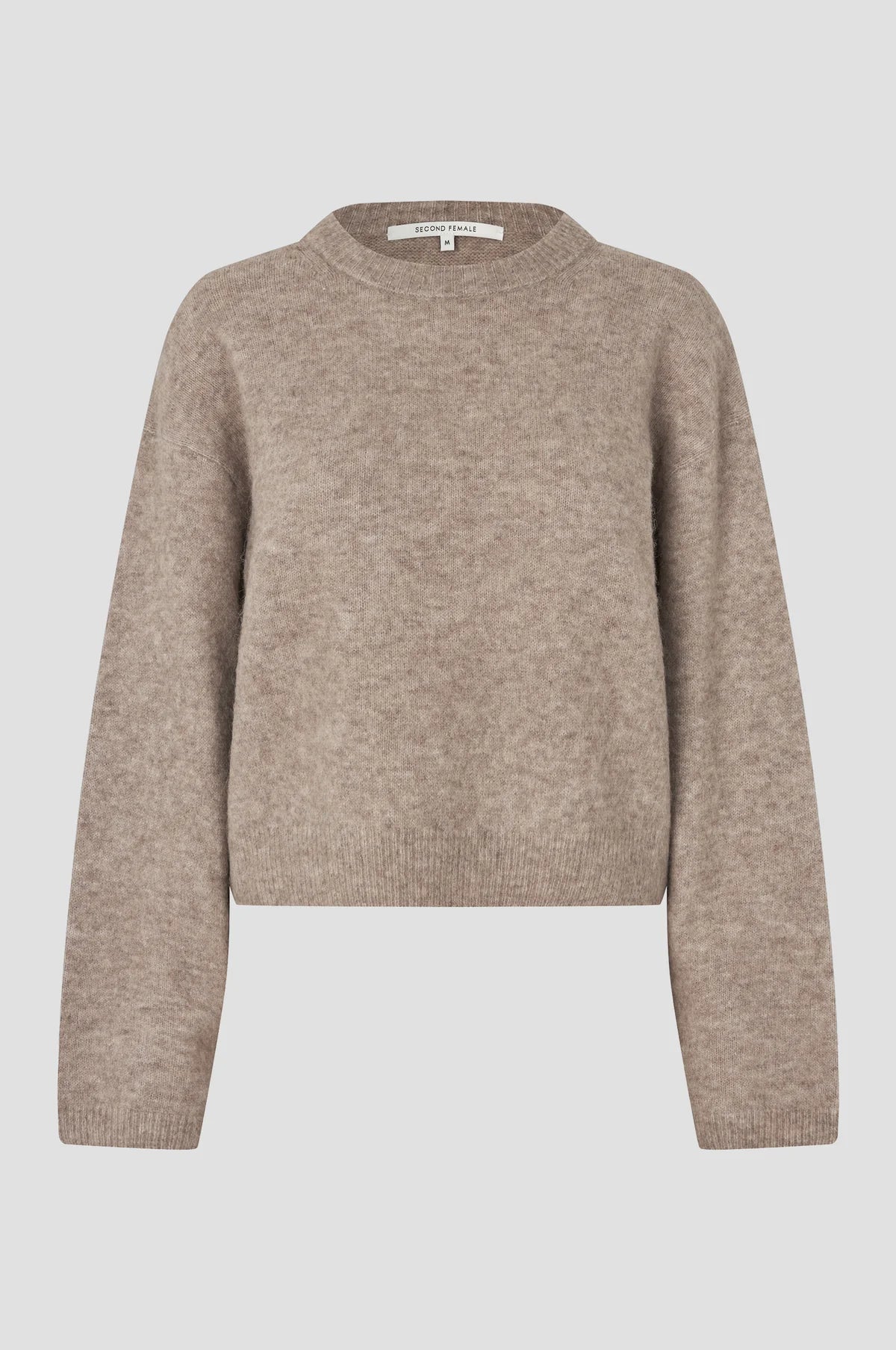 Varano Knit Pullover Beige Melange