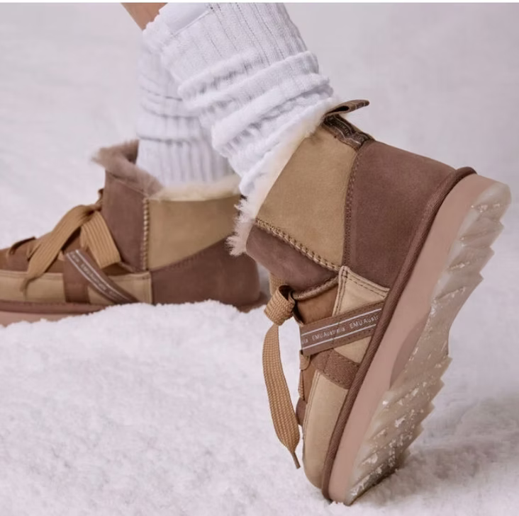 Emu Blurred Micro Patchwork Boot