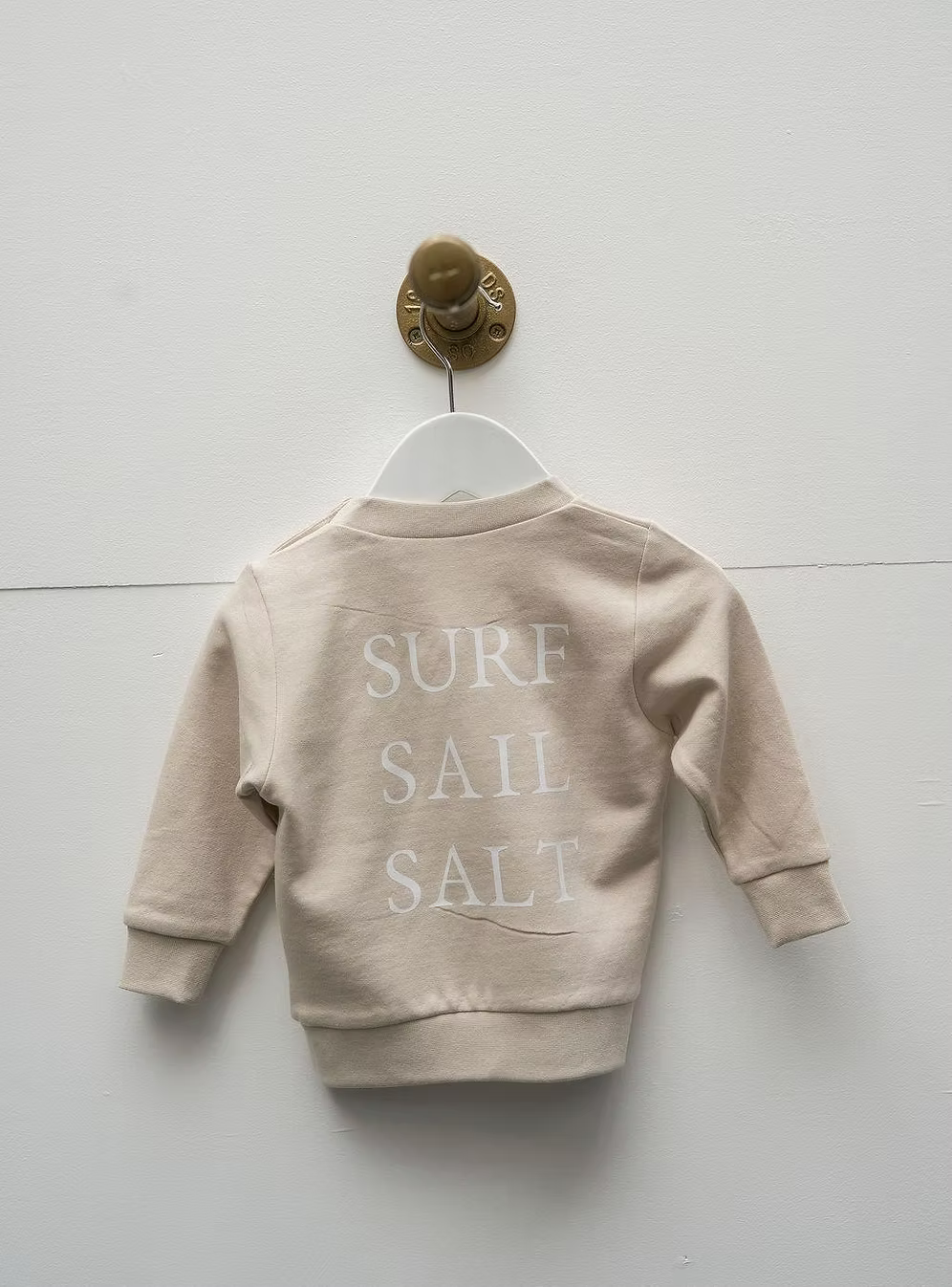 Salt Society Baby Sweatshirt Cream