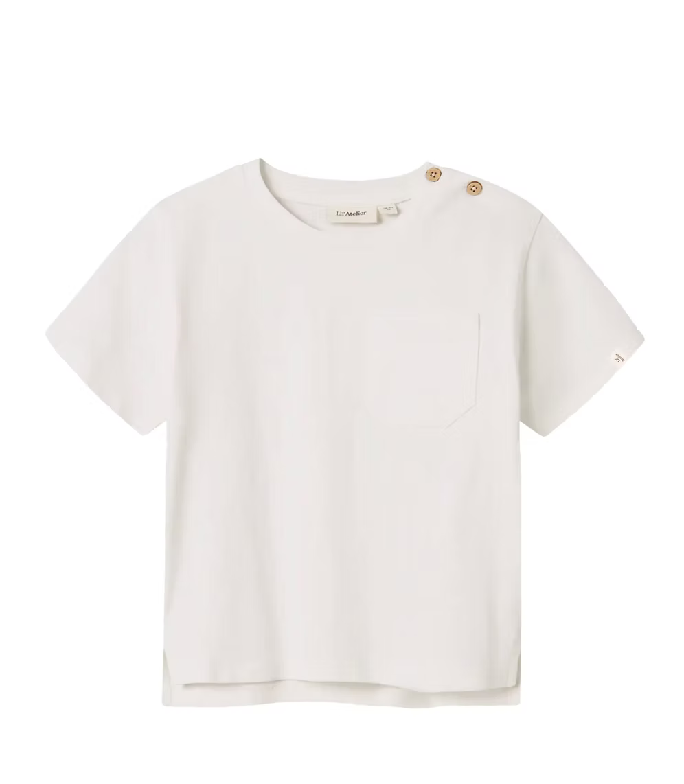 Lil Atelier Boys Dolan Coconut Tee