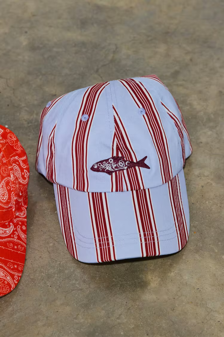 Never Fully Dressed Stripe Fish Cap