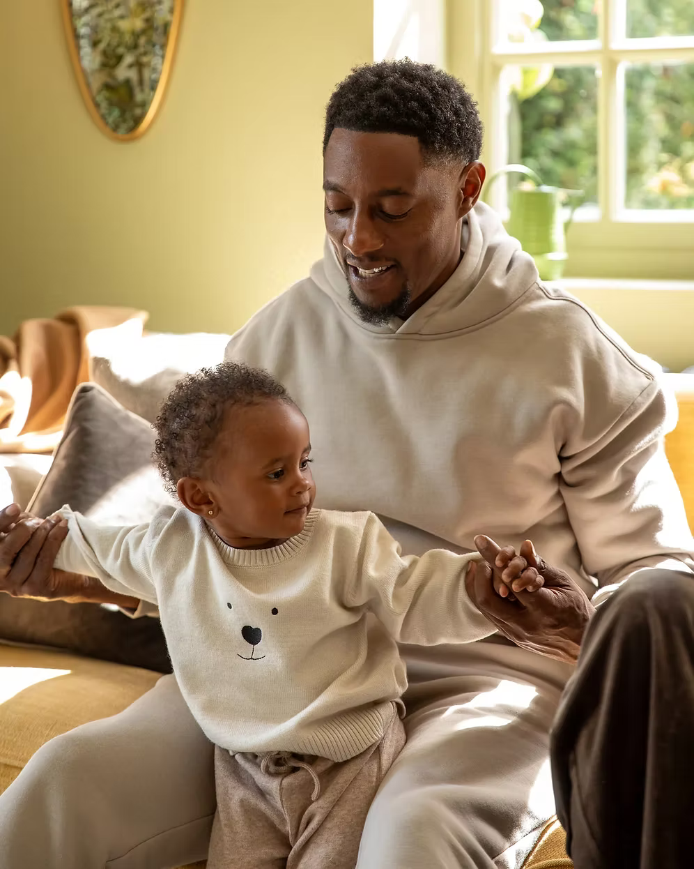 Mini Chalk Cub Jumper (Cream)