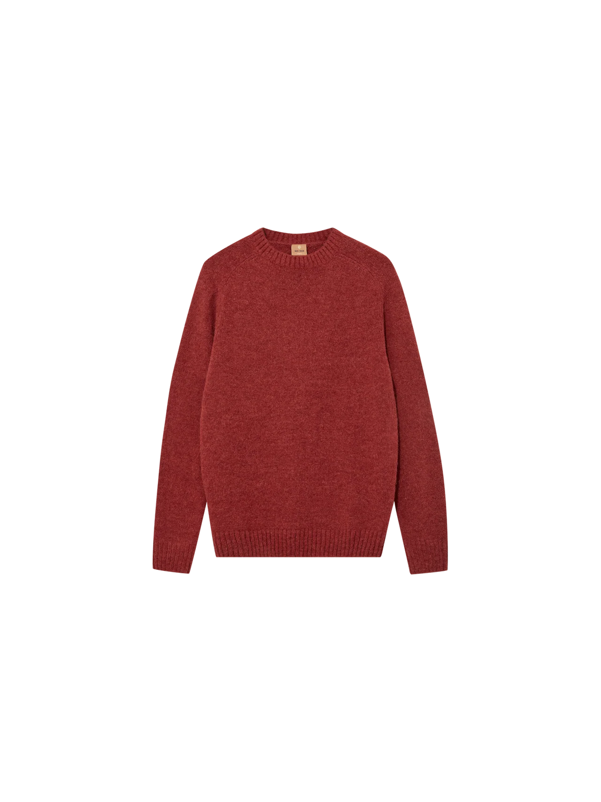 Carlos Crew Neck Knit - Burnt Russet