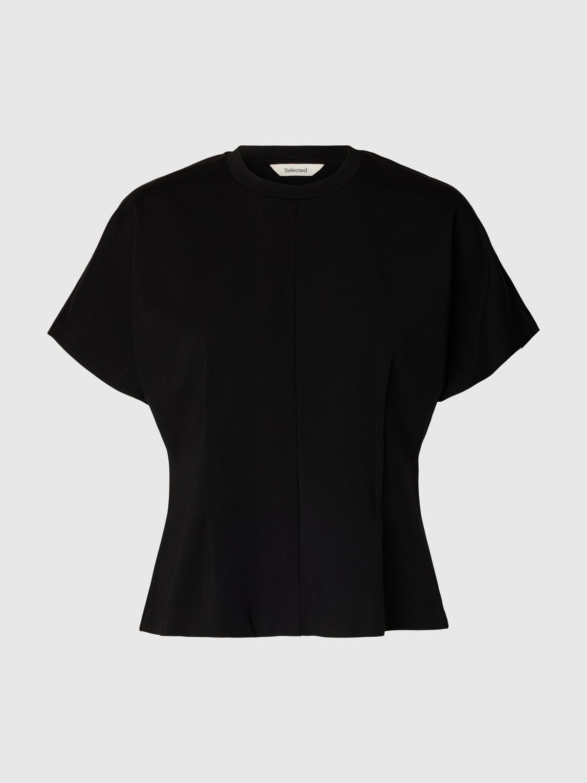 Fitted Black T-Shirt