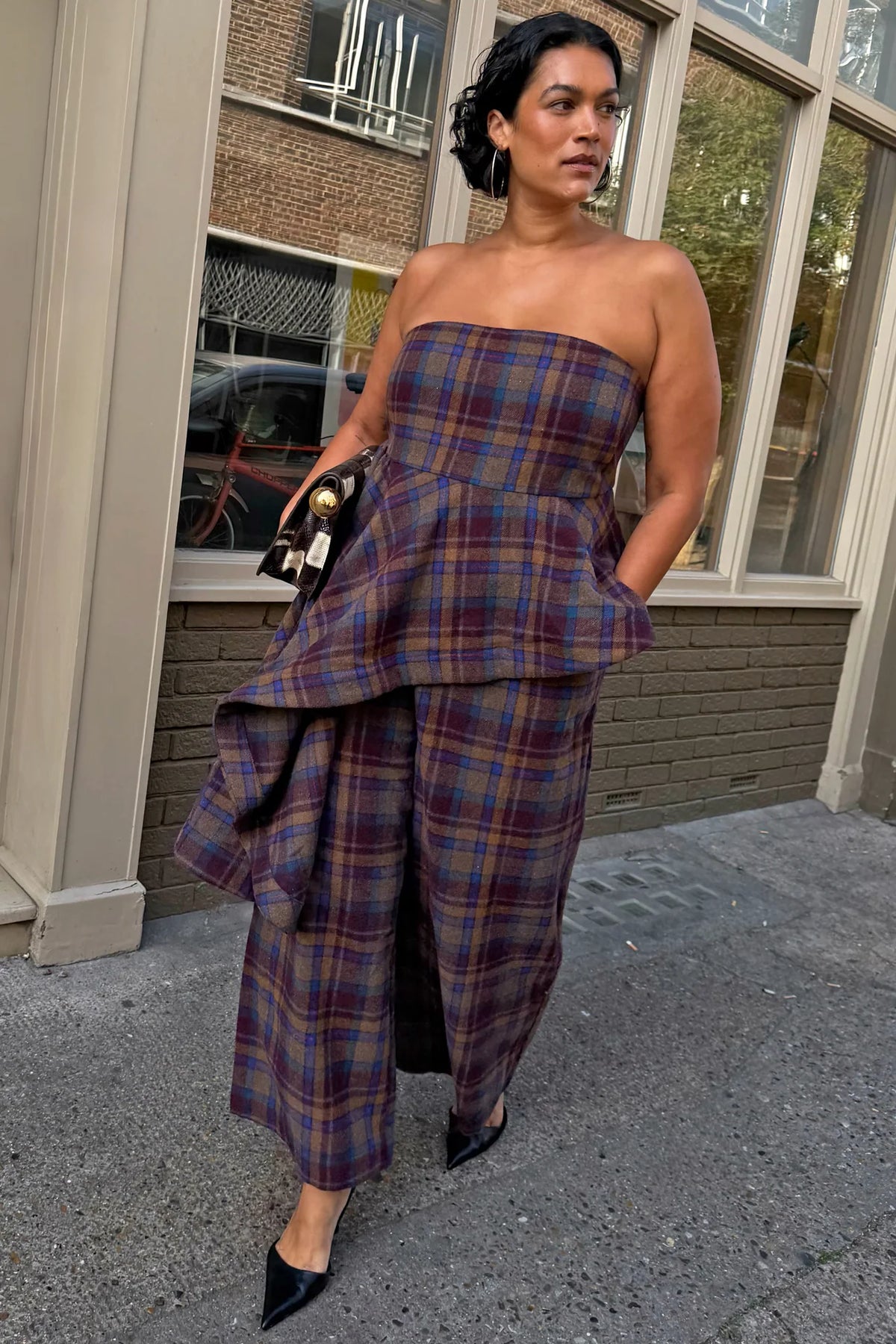 Check Bryony Trousers