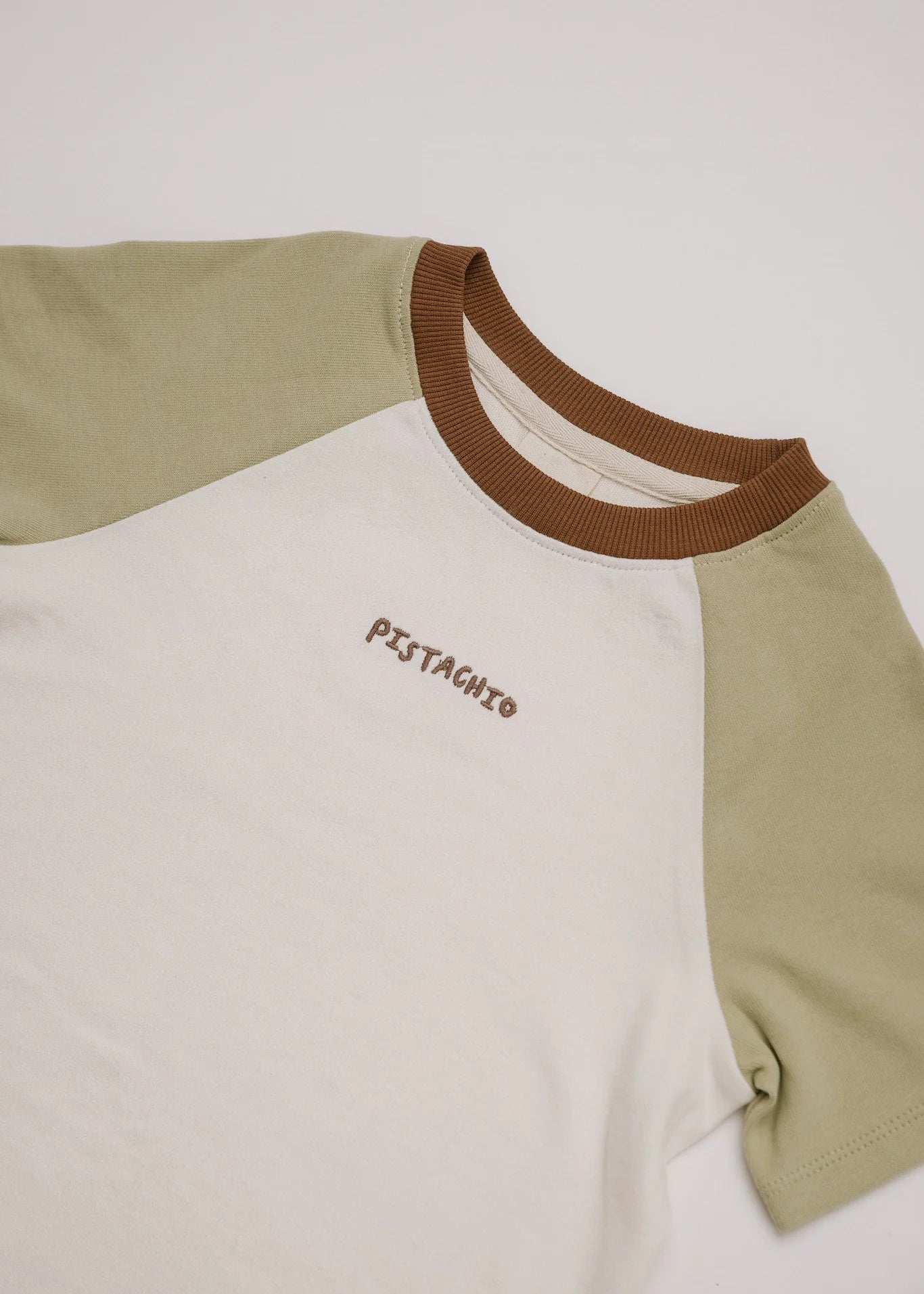Jude Pistachio Raglan Tee