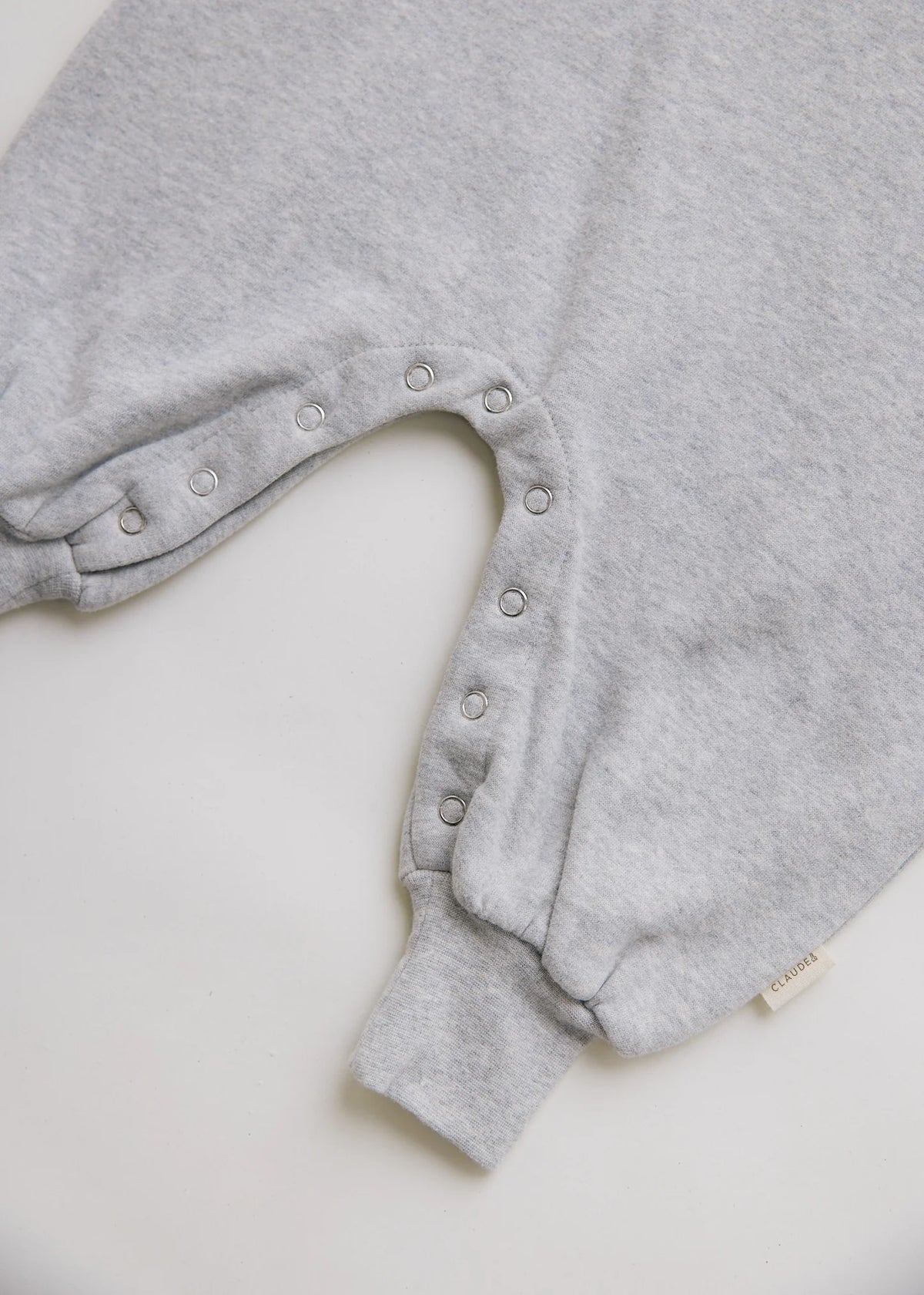 Claude & Co Milking it Grey Romper