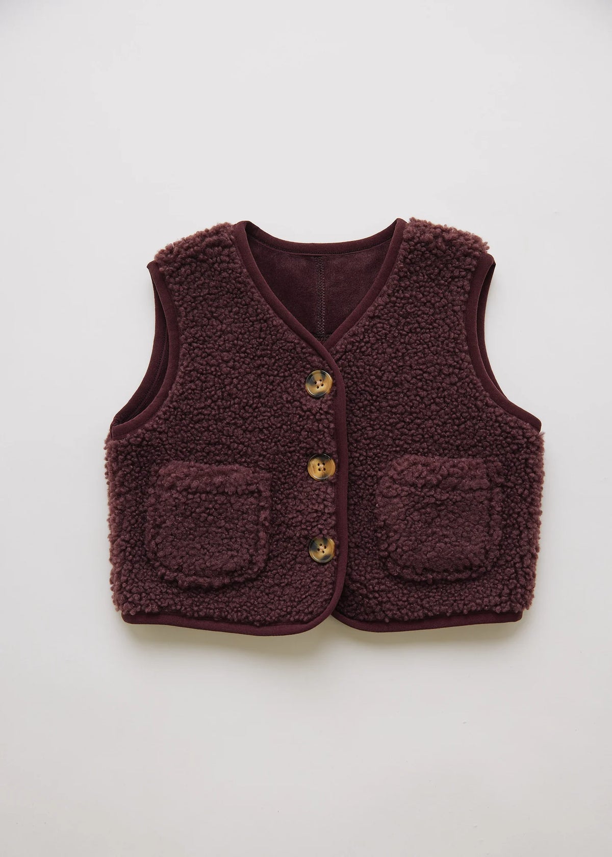 Claude & Co Amos Plum Gilet