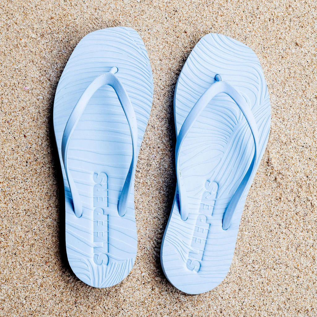 Sleepers Tapered Angel Blue Flip Flops