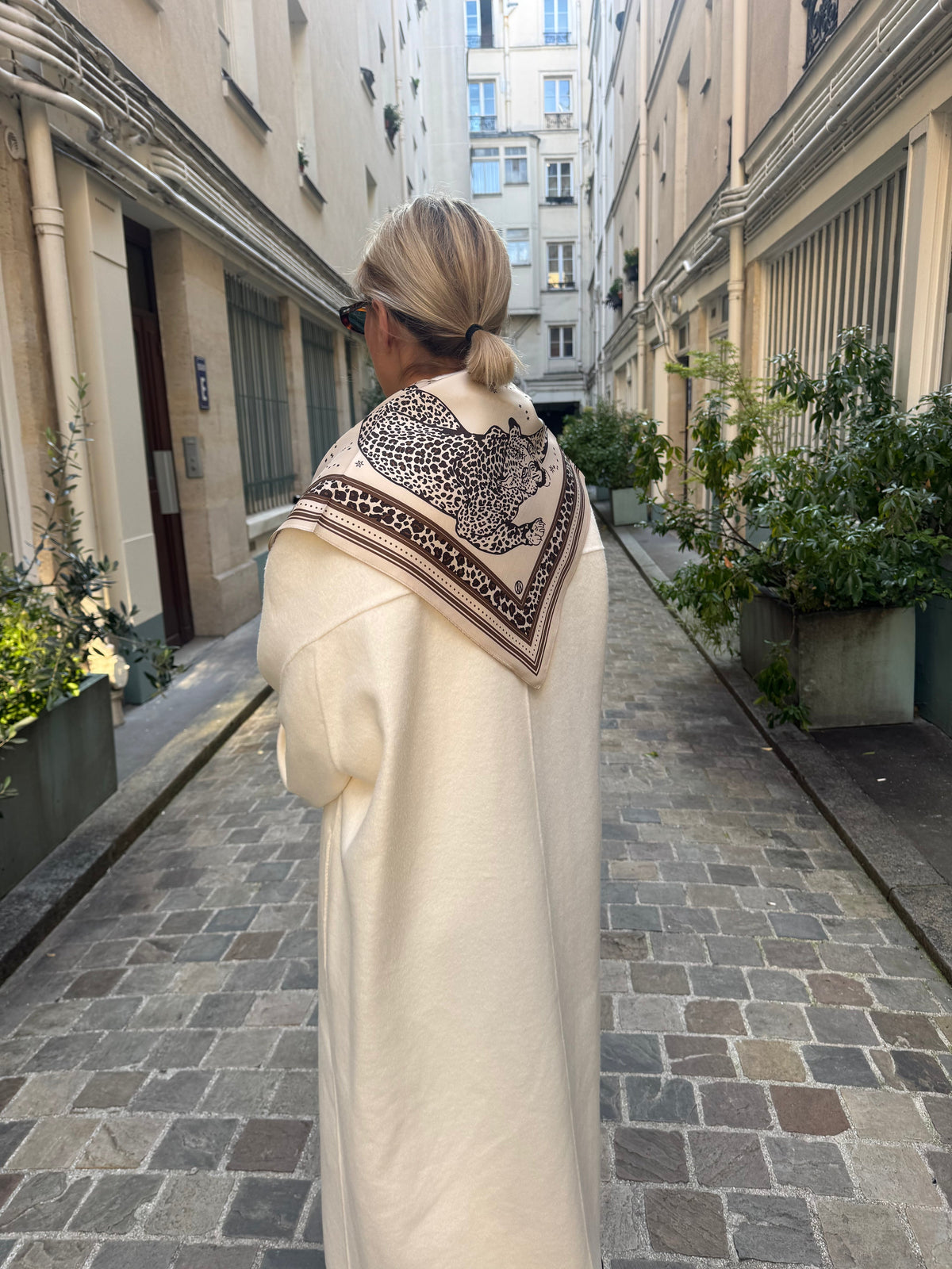 Zodiac Scarf Gemini Sand 65cm