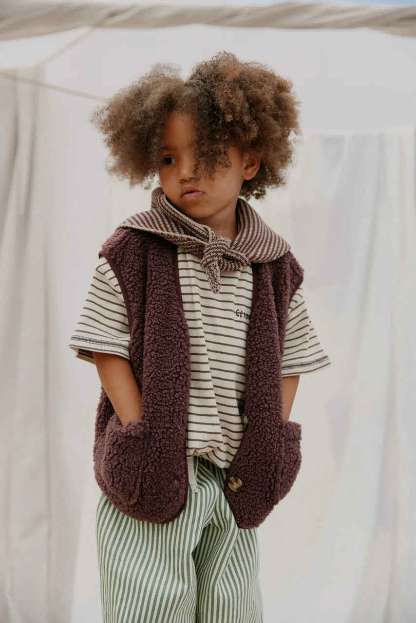 Claude & Co Amos Plum Gilet