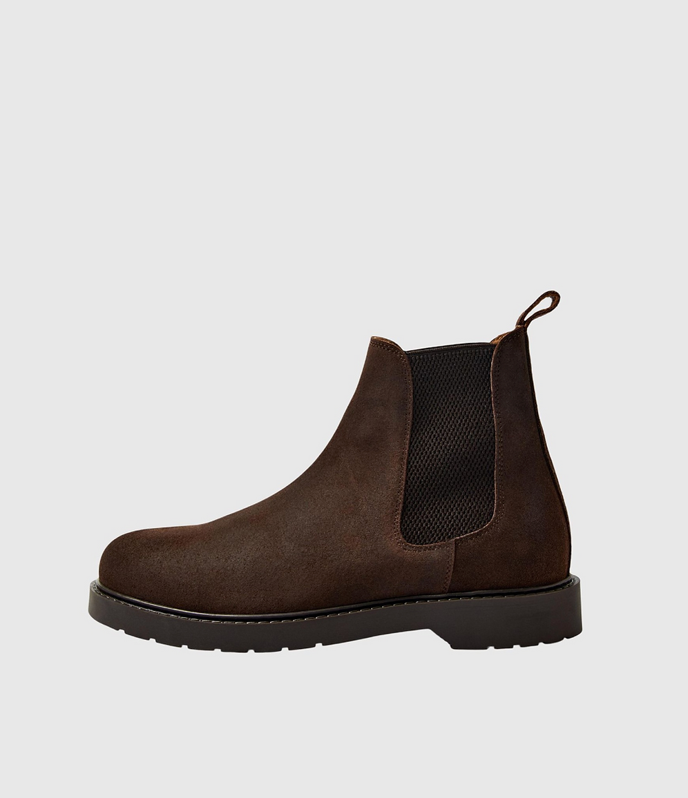 Selected Homme Suede Chelsea Boot