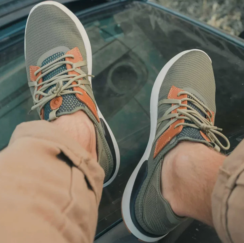 Olukai Mio Li Trainers - Hunter/Lava Rock