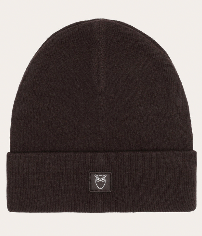 Knowledge Wool Chocolate Beanie