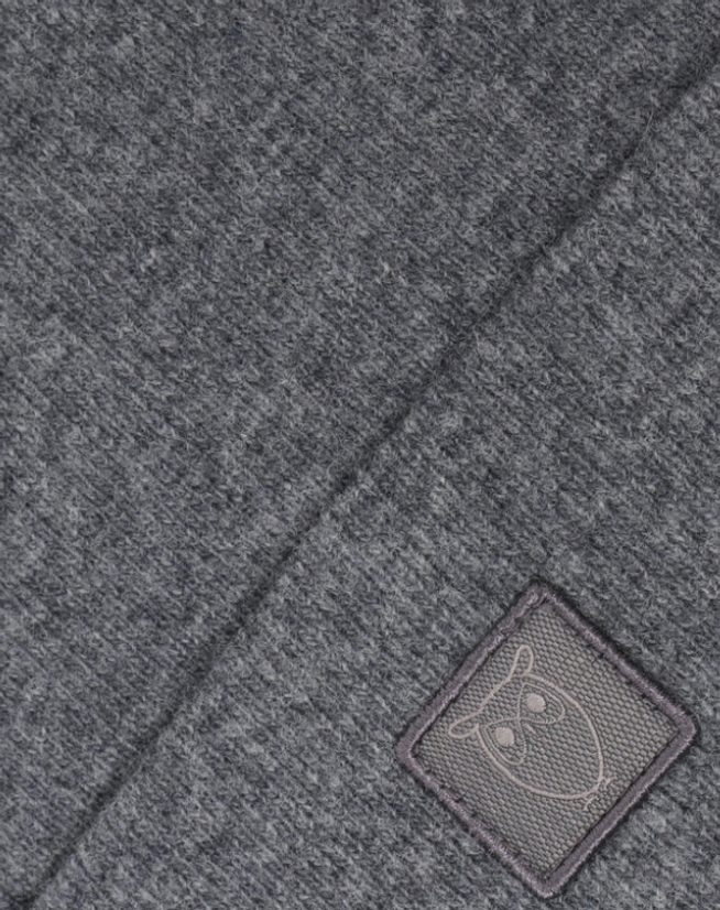 Knowledge Grey Wool Beanie