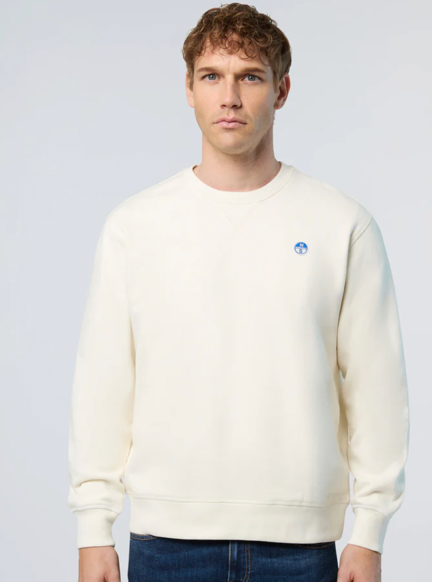 North Sails Crew Sweatshirt White