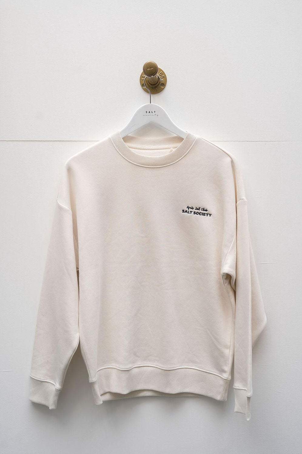 Salt Society Surf Sail Salt Cream Sweatshirt