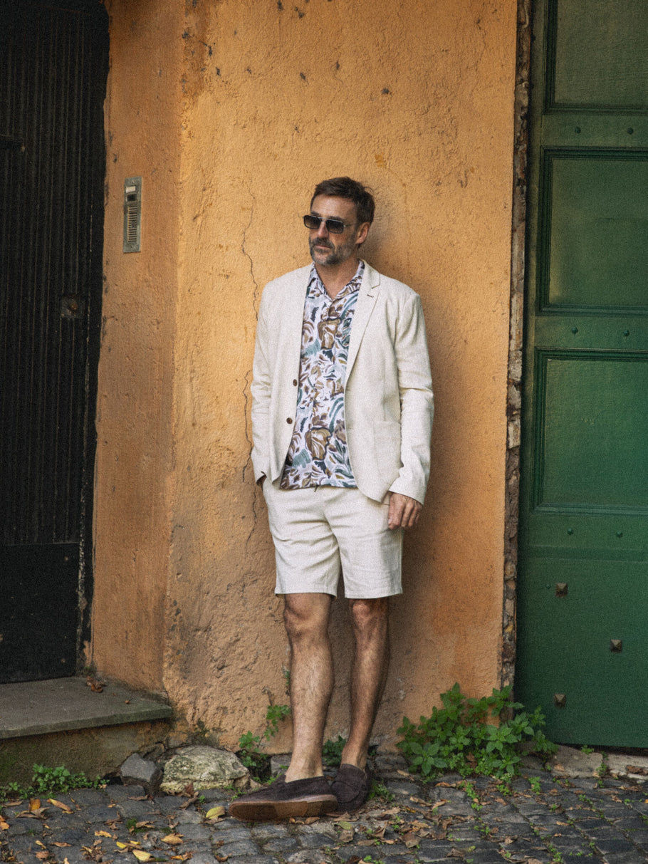 Mos Mosh Gallery Ecru Hunt Shorts