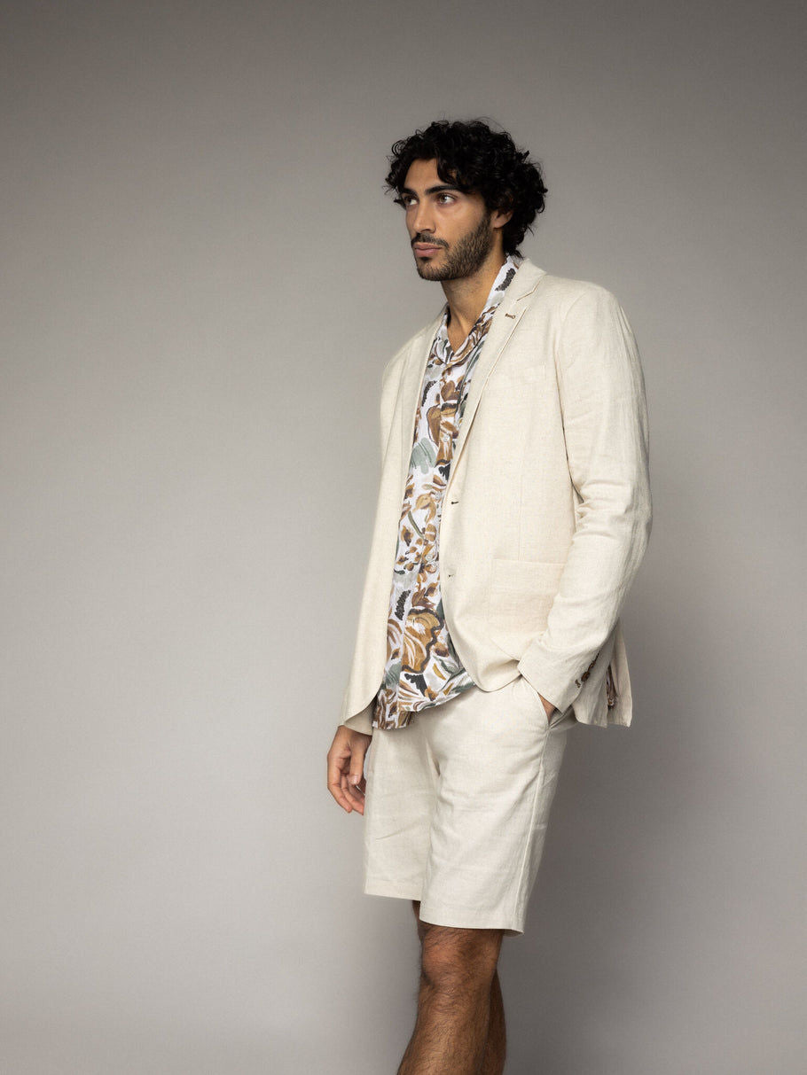 Mos Mosh Gallery Ecru Hunt Shorts