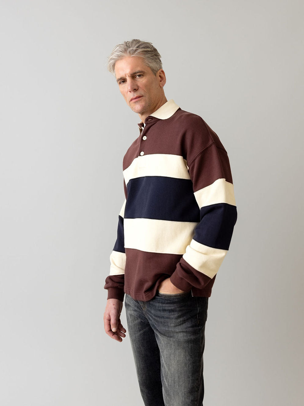 Mos Mosh Gallery Graham Polo Sweat