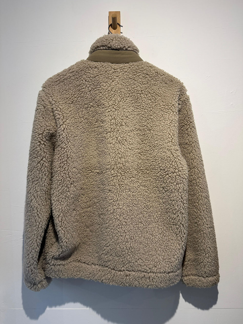 Salt Beige Sherpa Jacket
