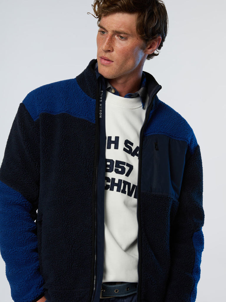 North Sails Navy Fleece Jacket