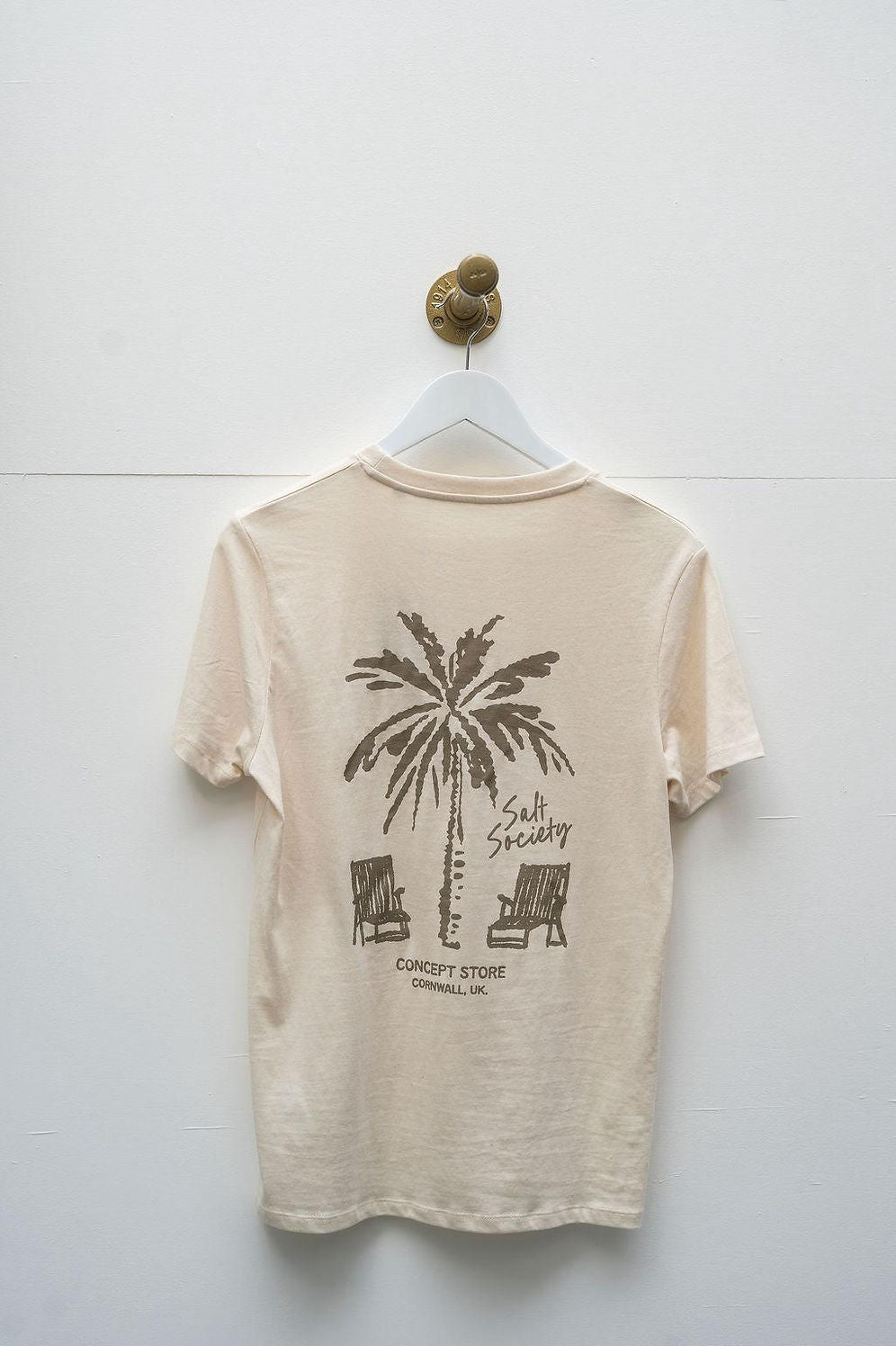 Salt Society Deckchair Oatmeal/Brown Tee